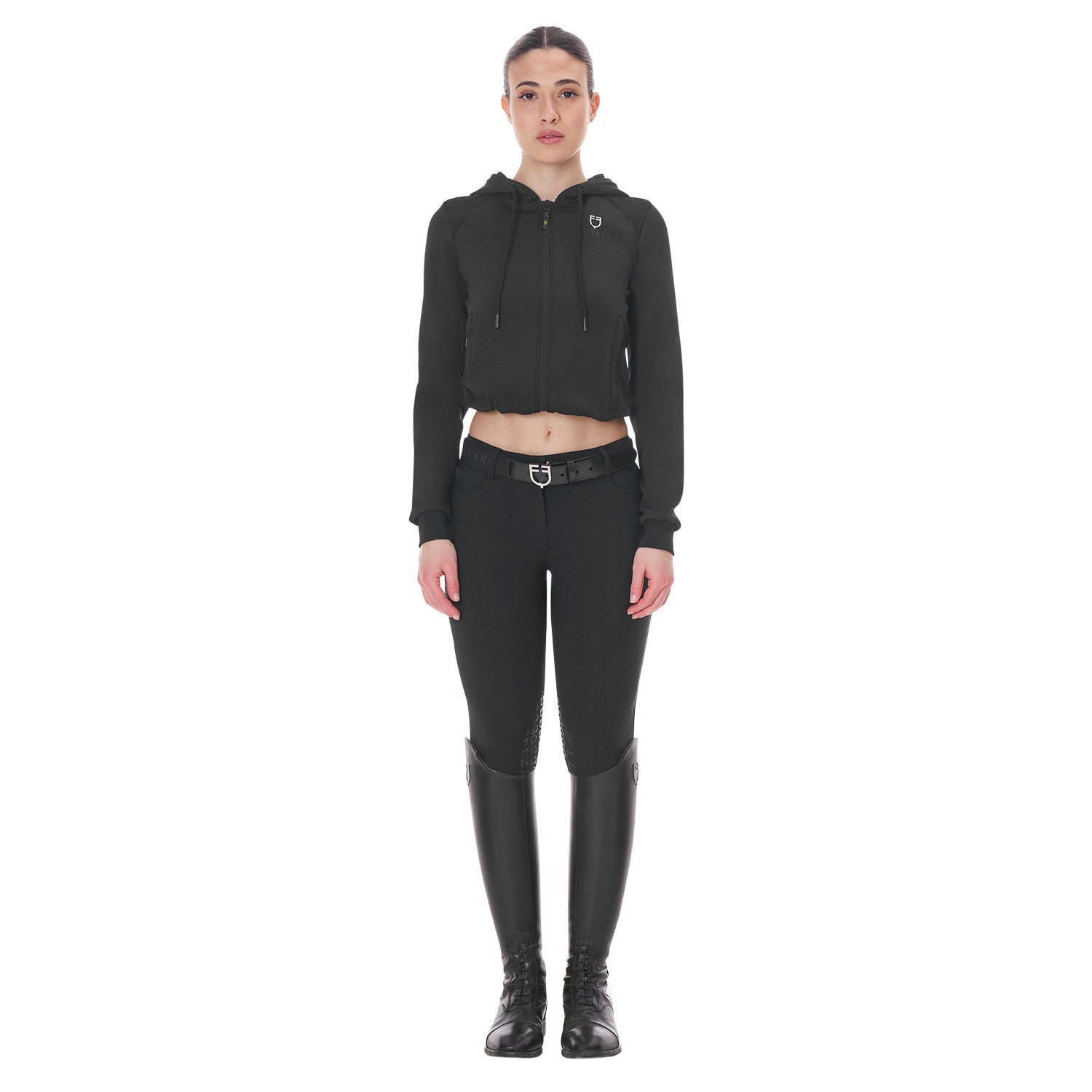 Women's cropped hoodie
