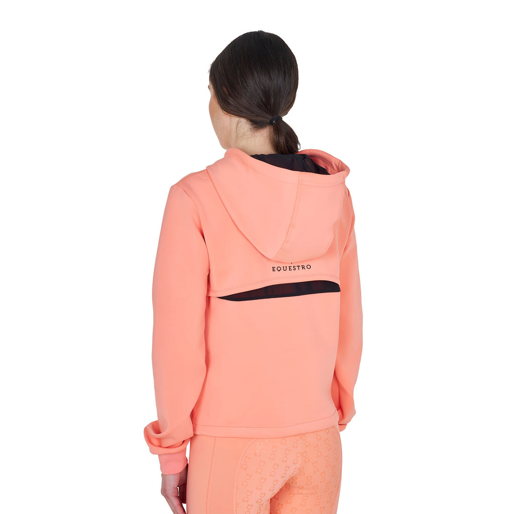 Women's cut out hoodie