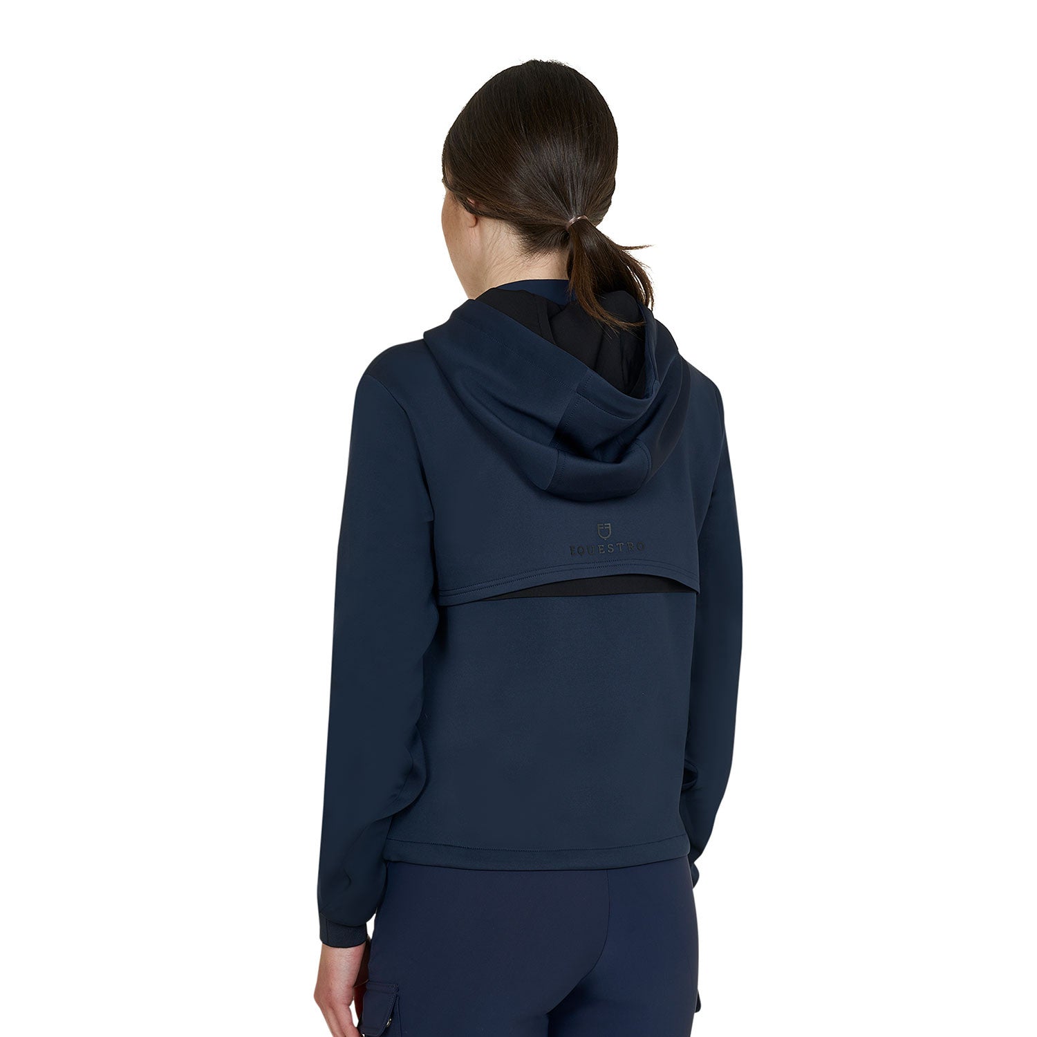 Women's cut out hoodie