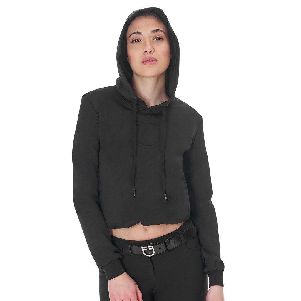 Women's cut out hoodie