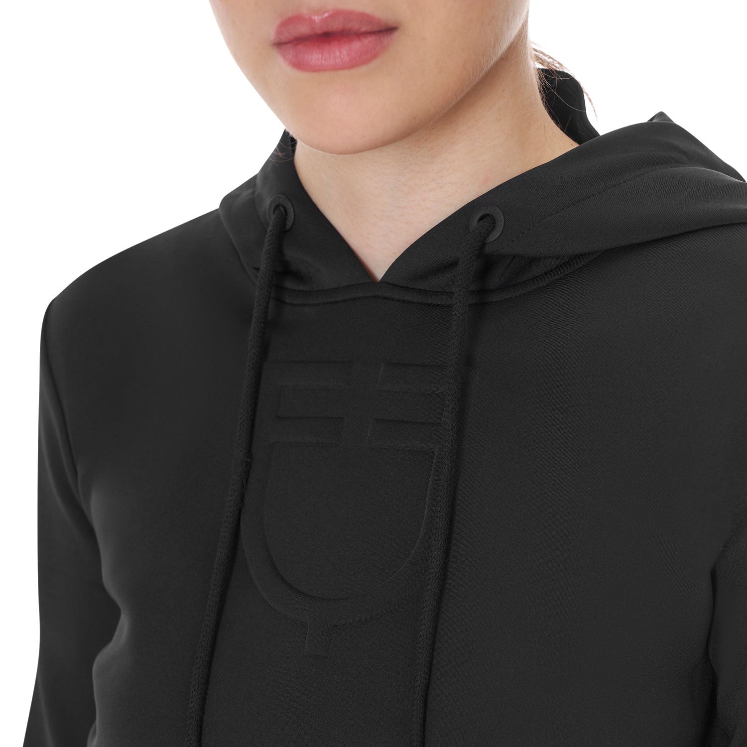 Women's cut out hoodie