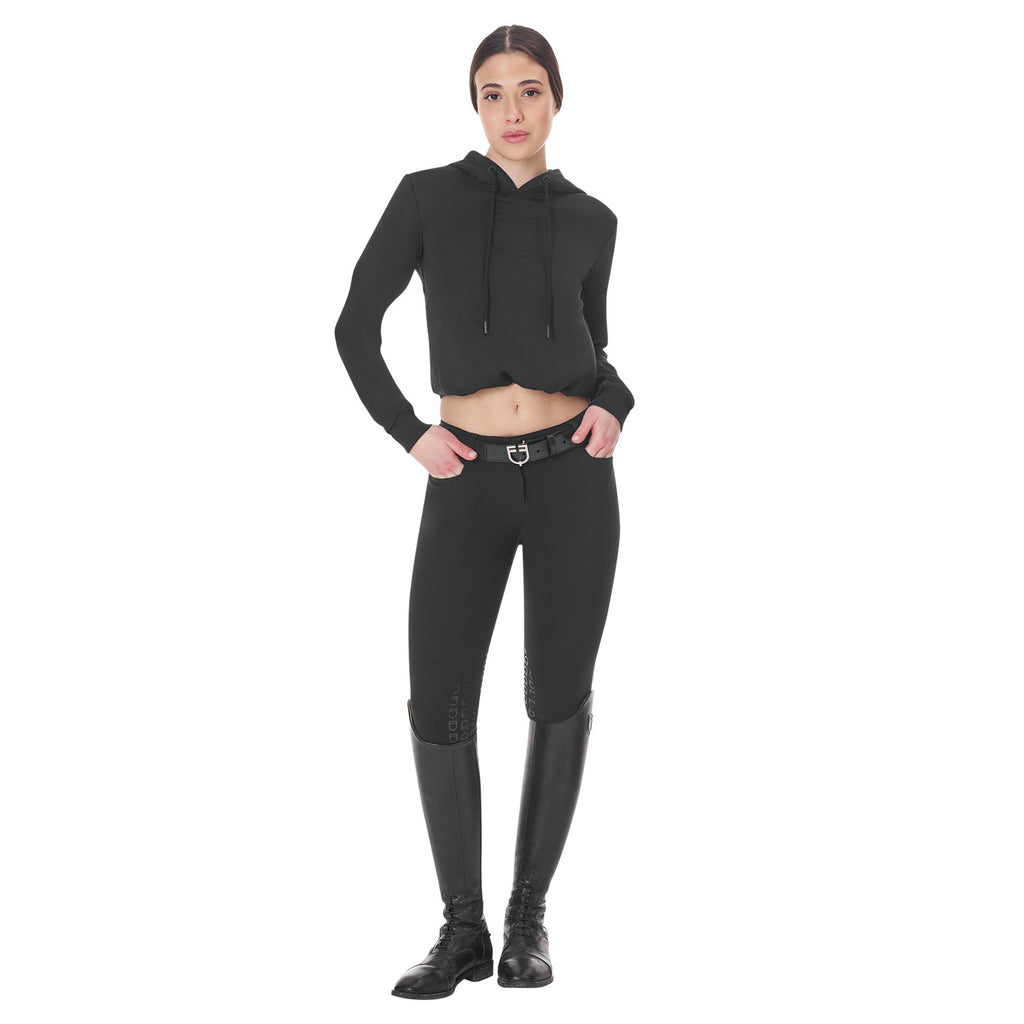 Women's cut out hoodie