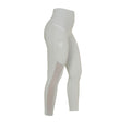 Women's slim fit leggings micro mesh inserts