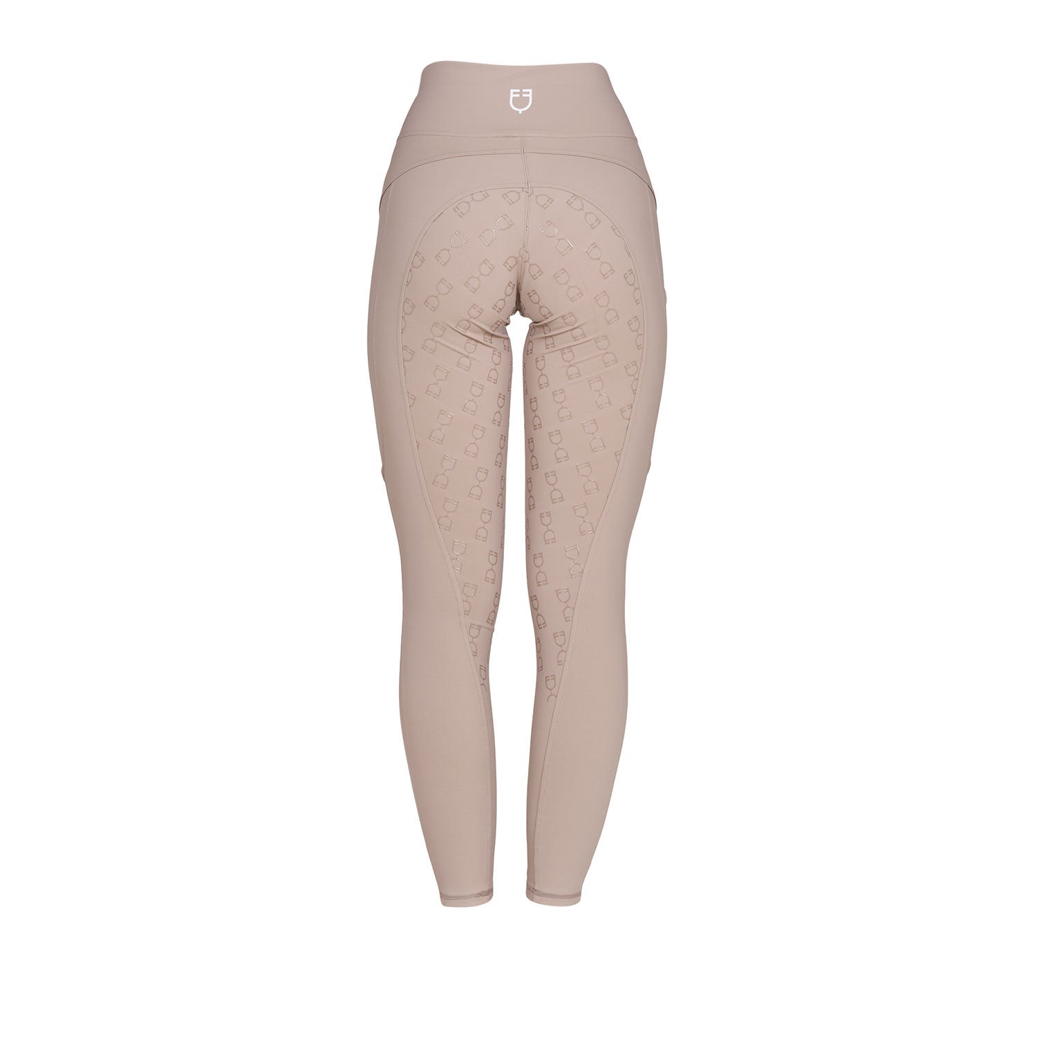 Women's slim fit leggings micro mesh inserts