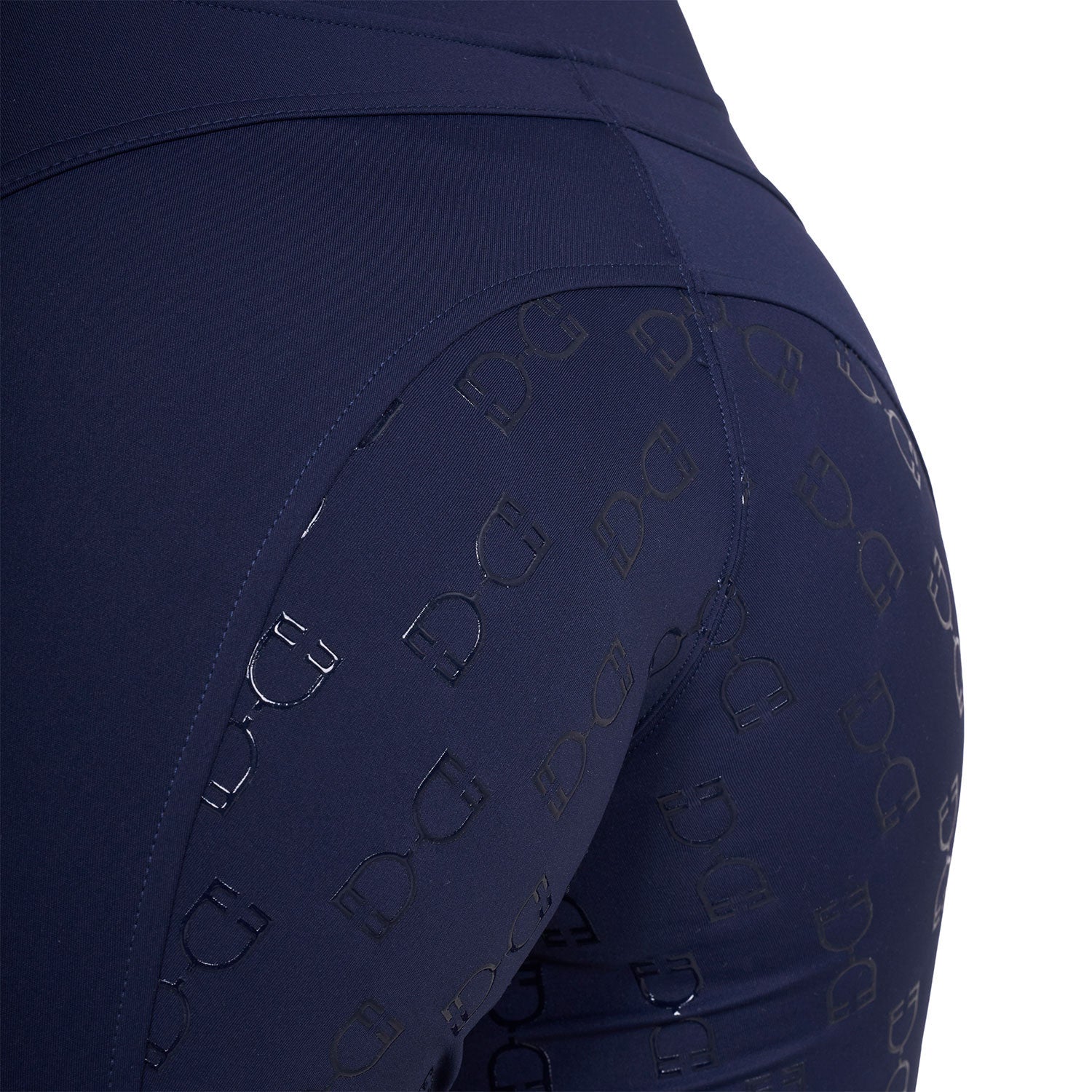 Women's slim fit leggings micro mesh inserts