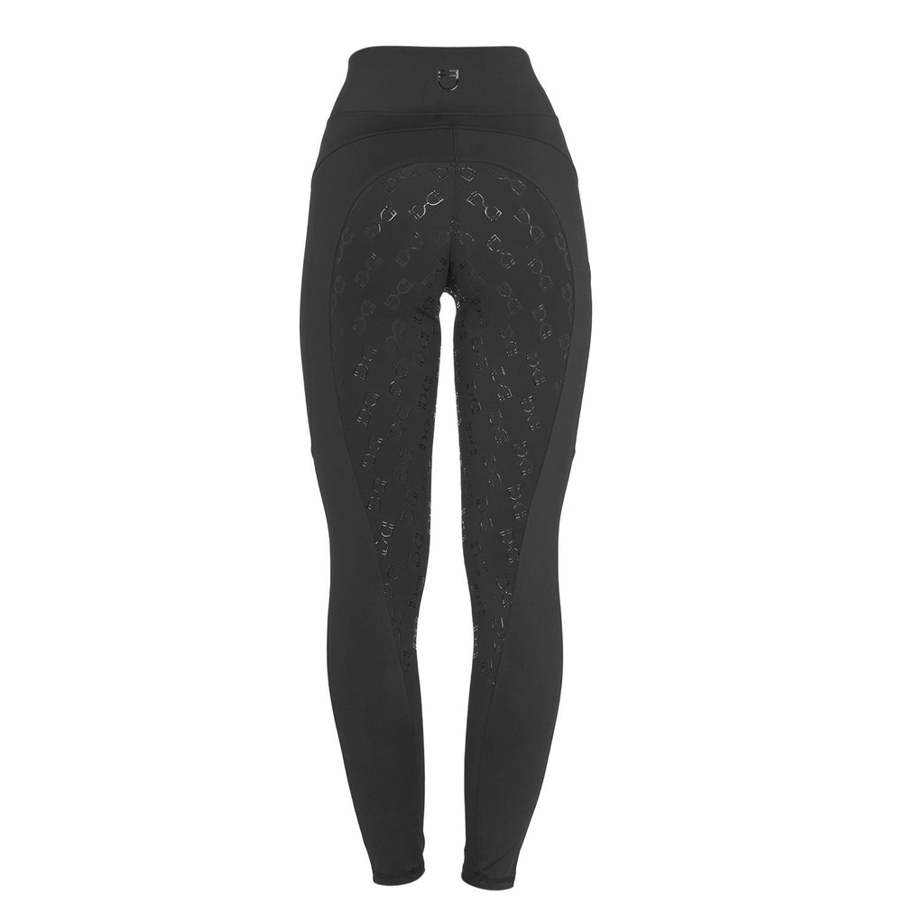 Women's slim fit leggings micro mesh inserts