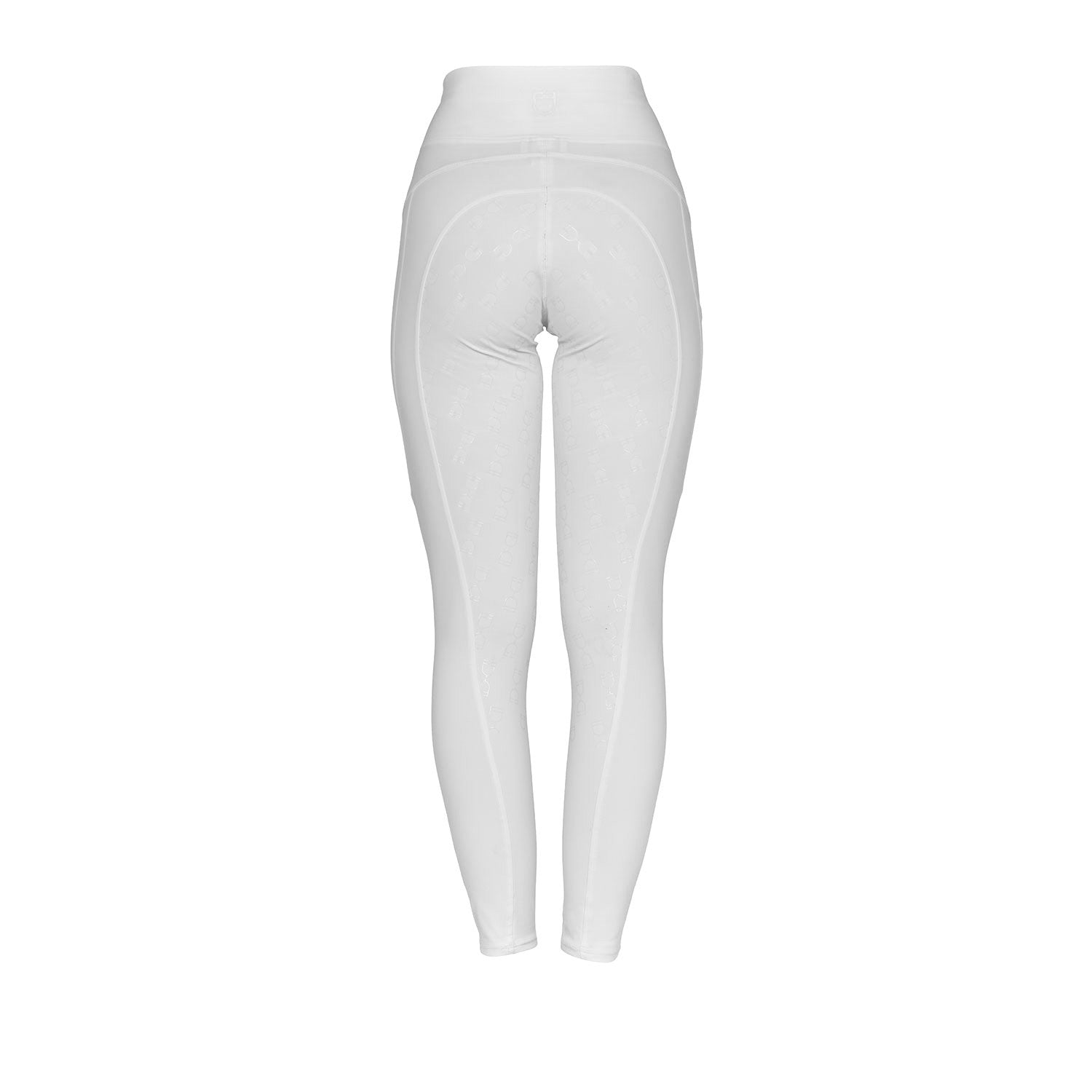 Women's slim fit leggings micro mesh inserts