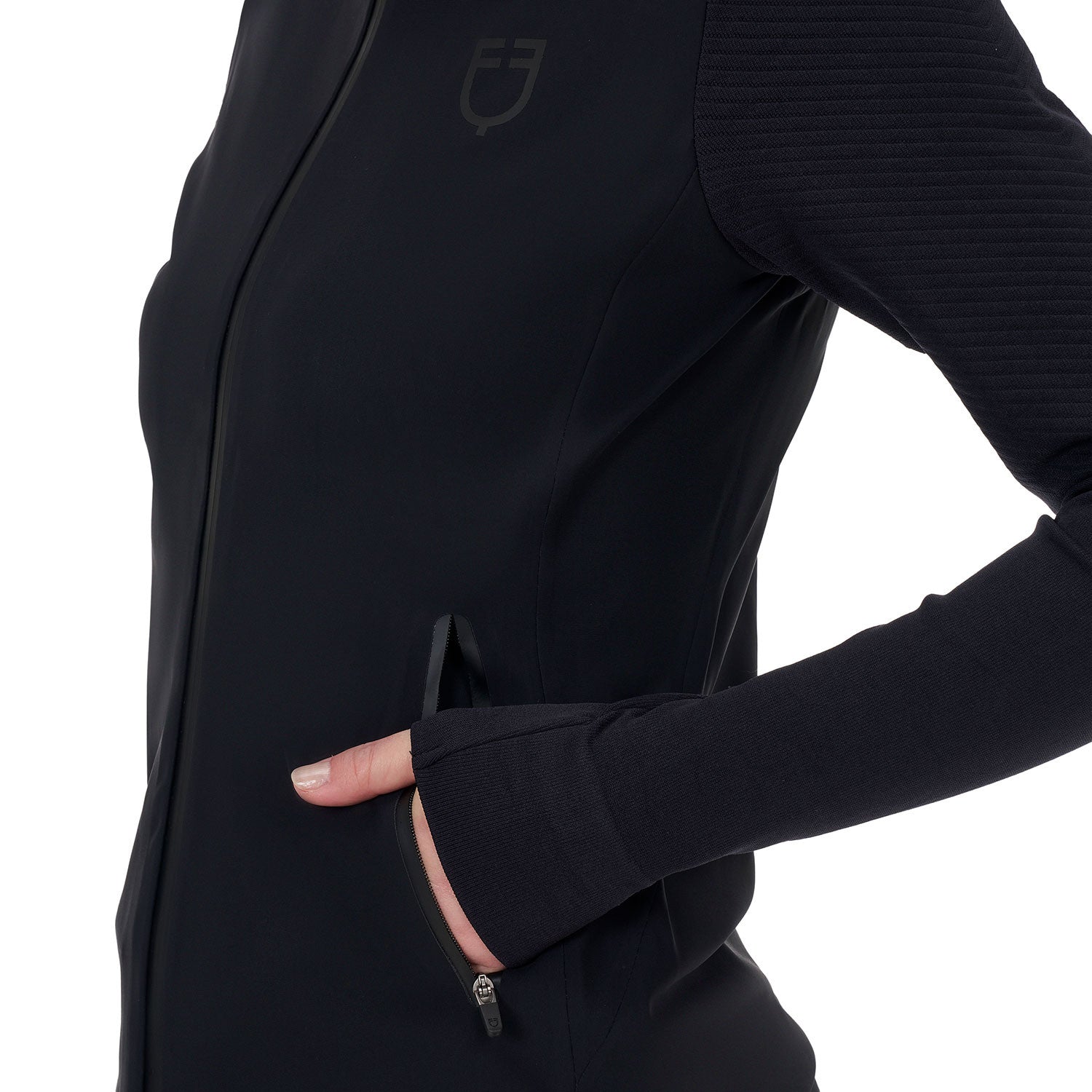 Equestro Ridertechnology women's technical hooded sweatshirt