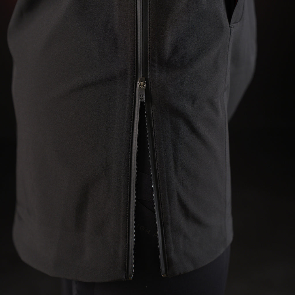 Equestro Ridertechnology women's waterproof shell jacket long