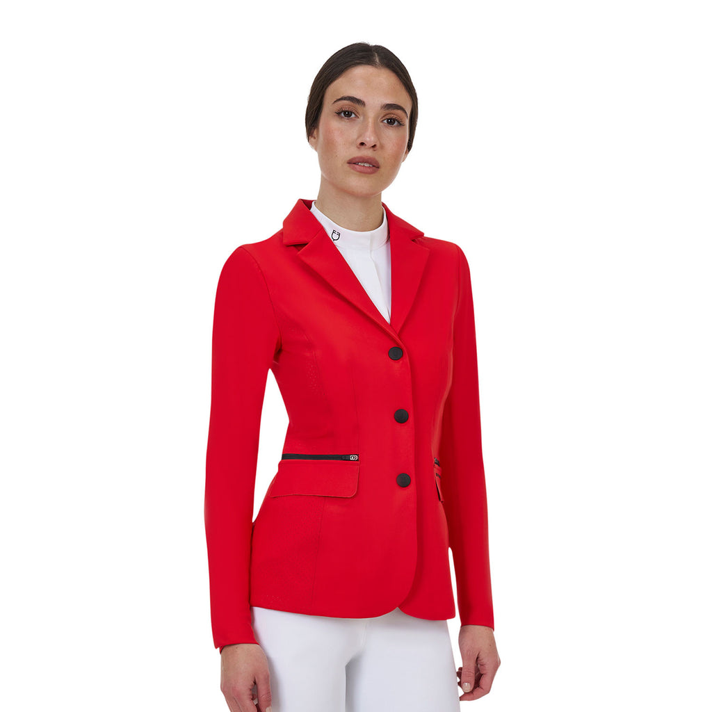 Equestro Ridertechnology women's competition jacket heat-sealed seams