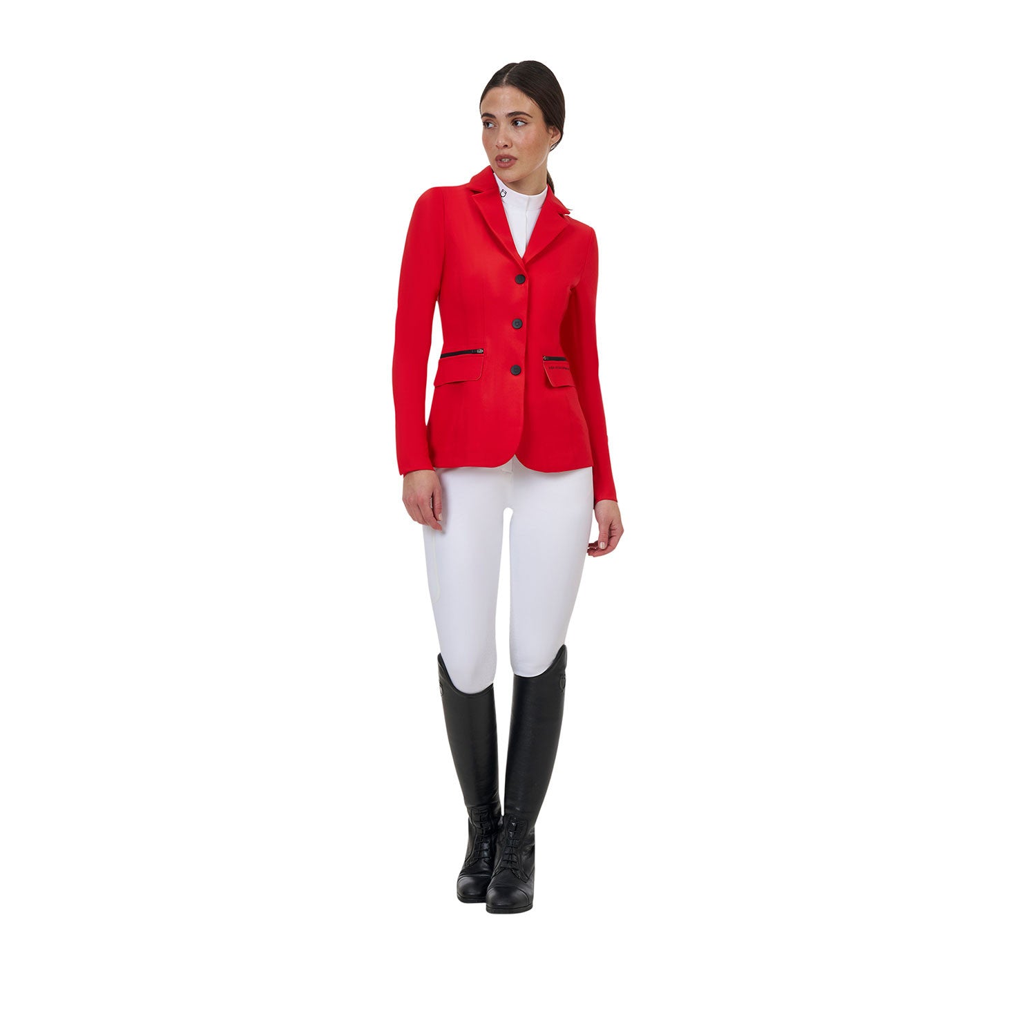 Equestro Ridertechnology women's competition jacket heat-sealed seams