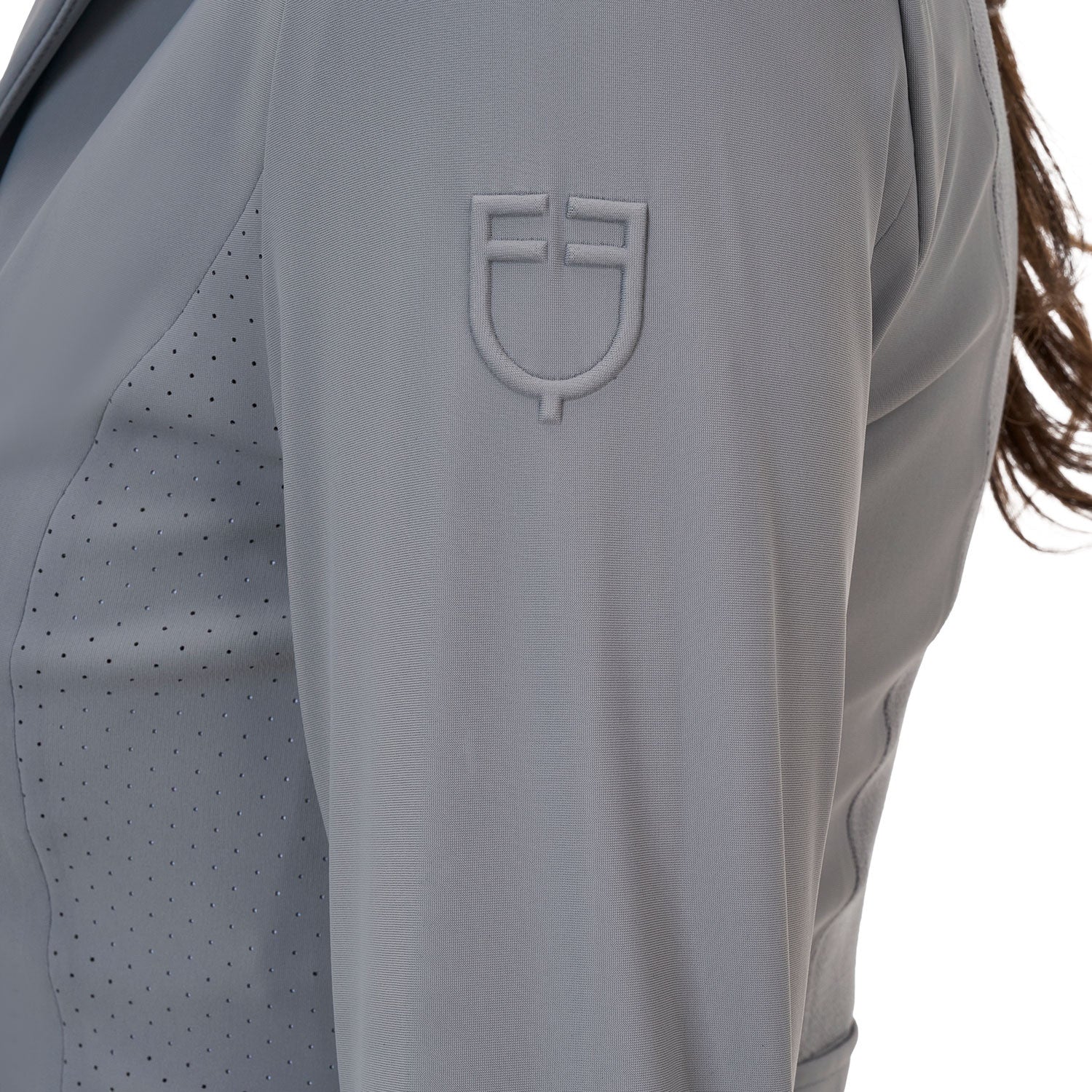 Equestro Ridertechnology women's competition jacket heat-sealed seams