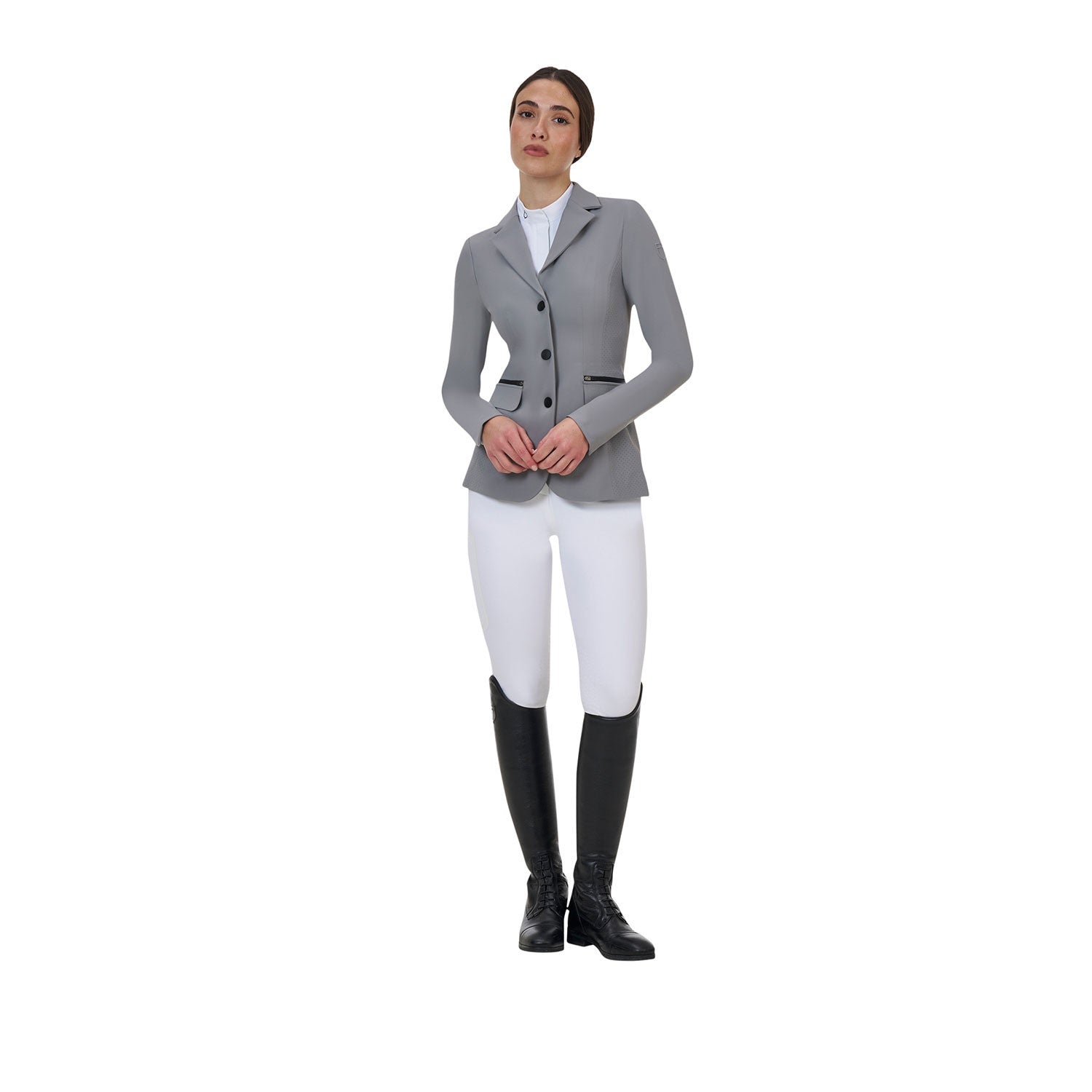 Equestro Ridertechnology women's competition jacket heat-sealed seams