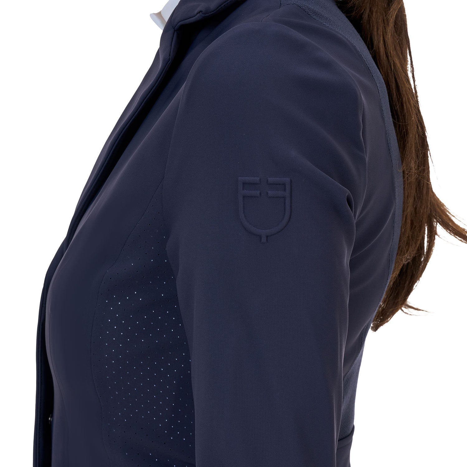 Equestro Ridertechnology women's competition jacket heat-sealed seams