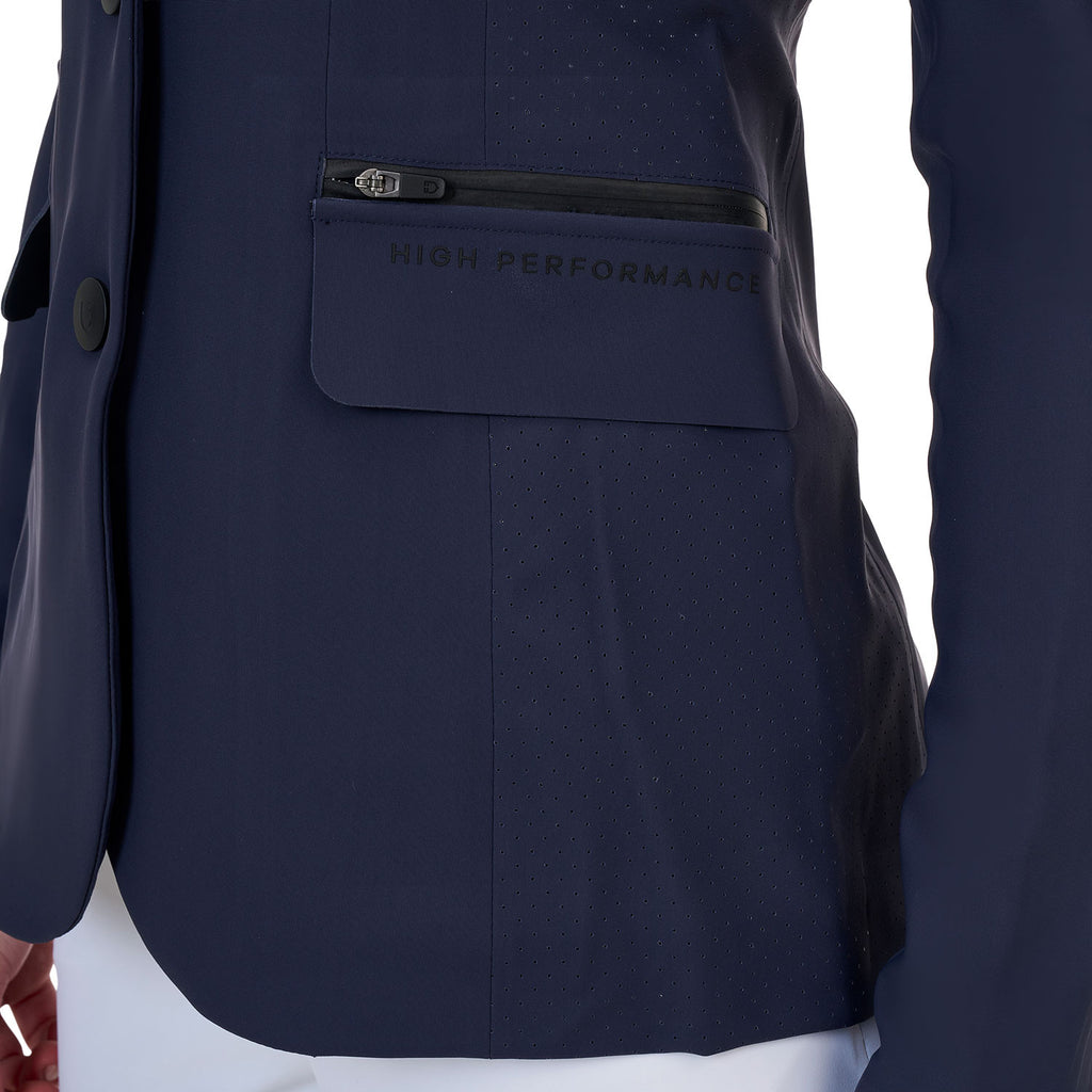 Equestro Ridertechnology women's competition jacket heat-sealed seams