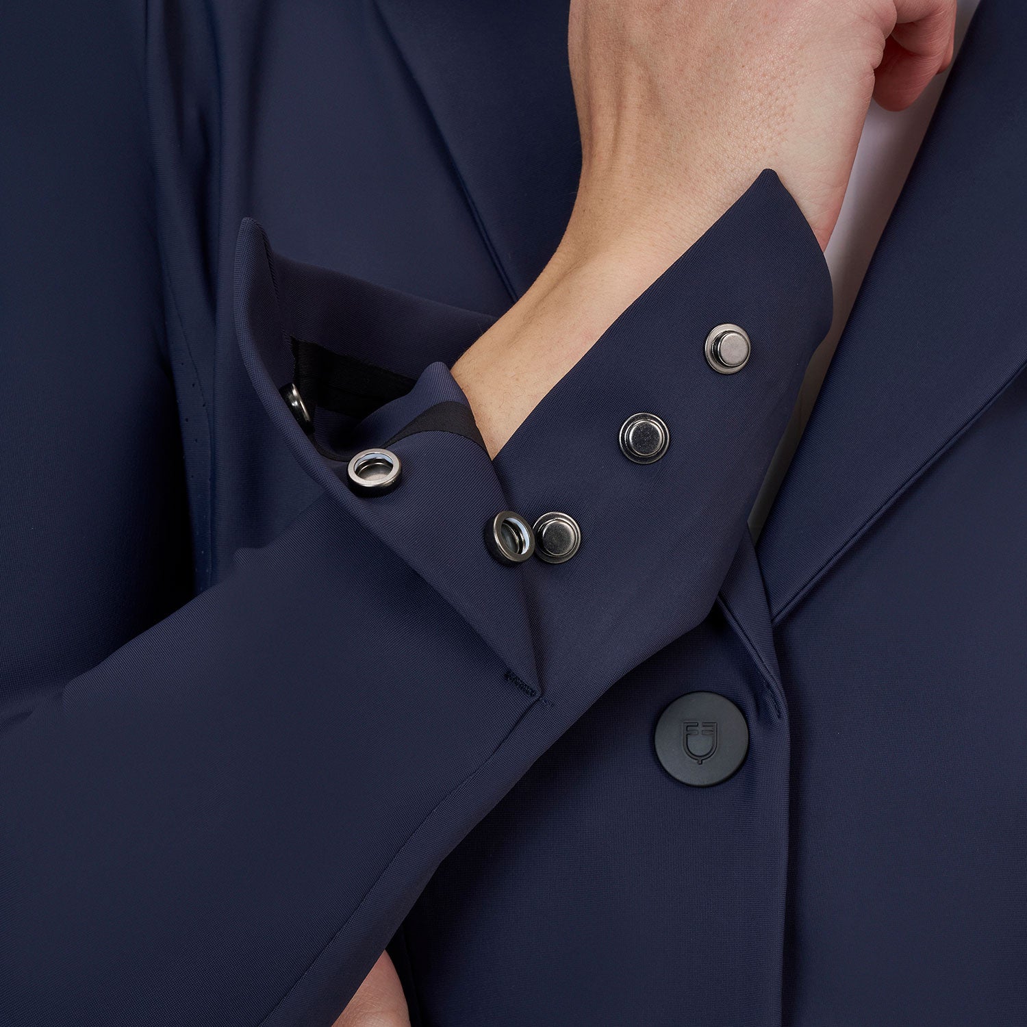 Equestro Ridertechnology women's competition jacket heat-sealed seams