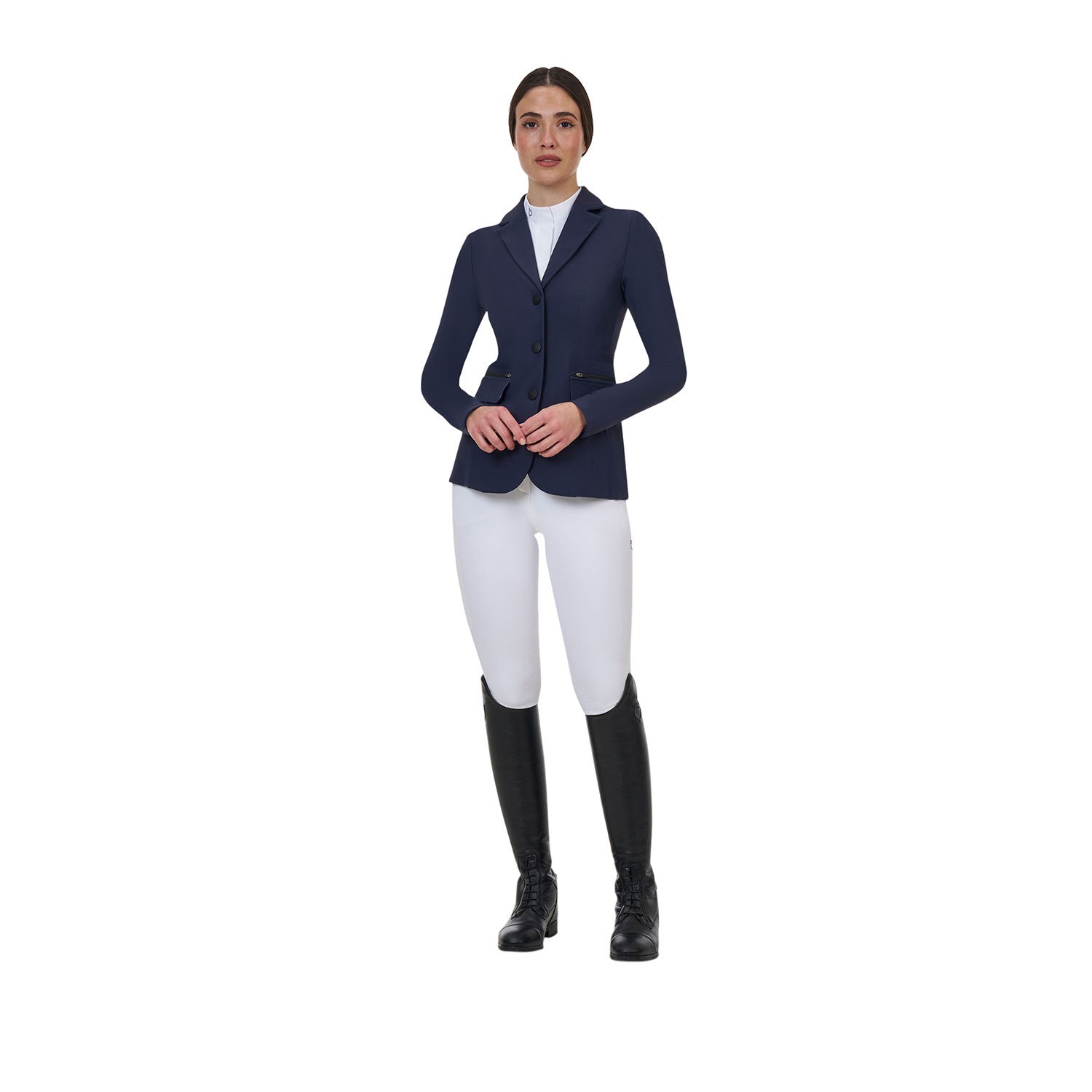 Equestro Ridertechnology women's competition jacket heat-sealed seams