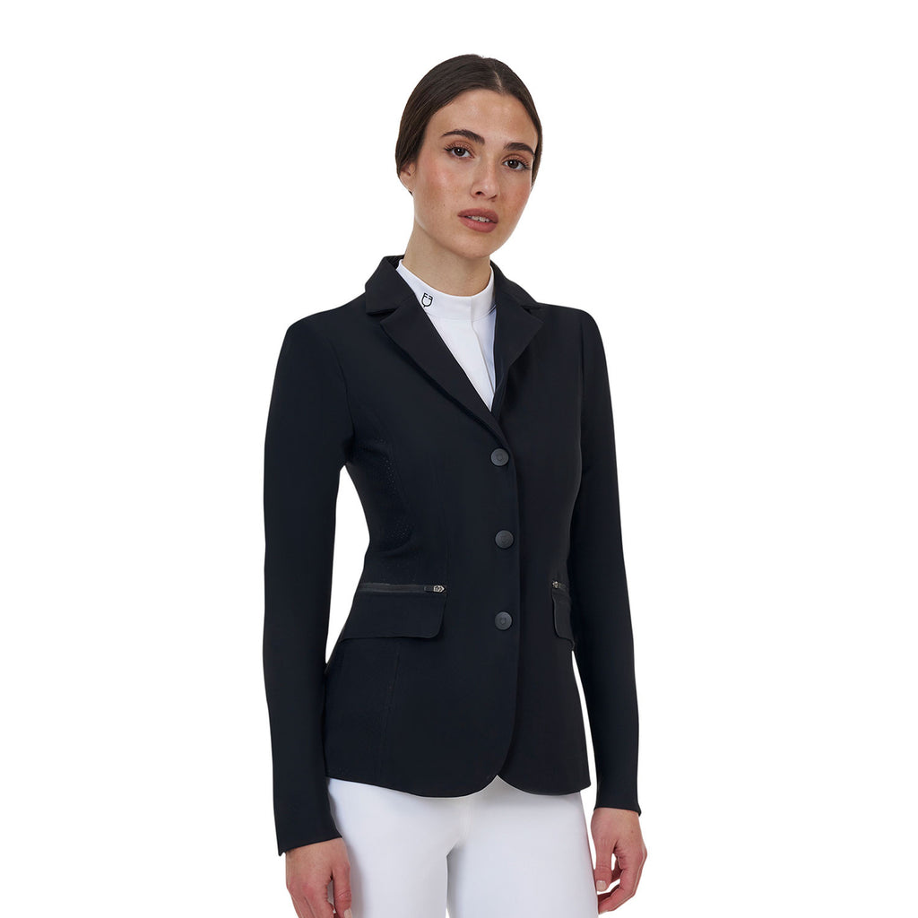 Equestro Ridertechnology women's competition jacket heat-sealed seams
