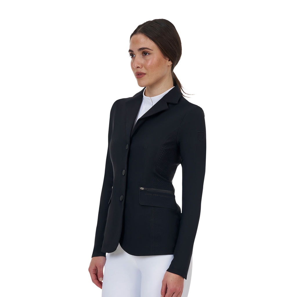 Equestro Ridertechnology women's competition jacket heat-sealed seams