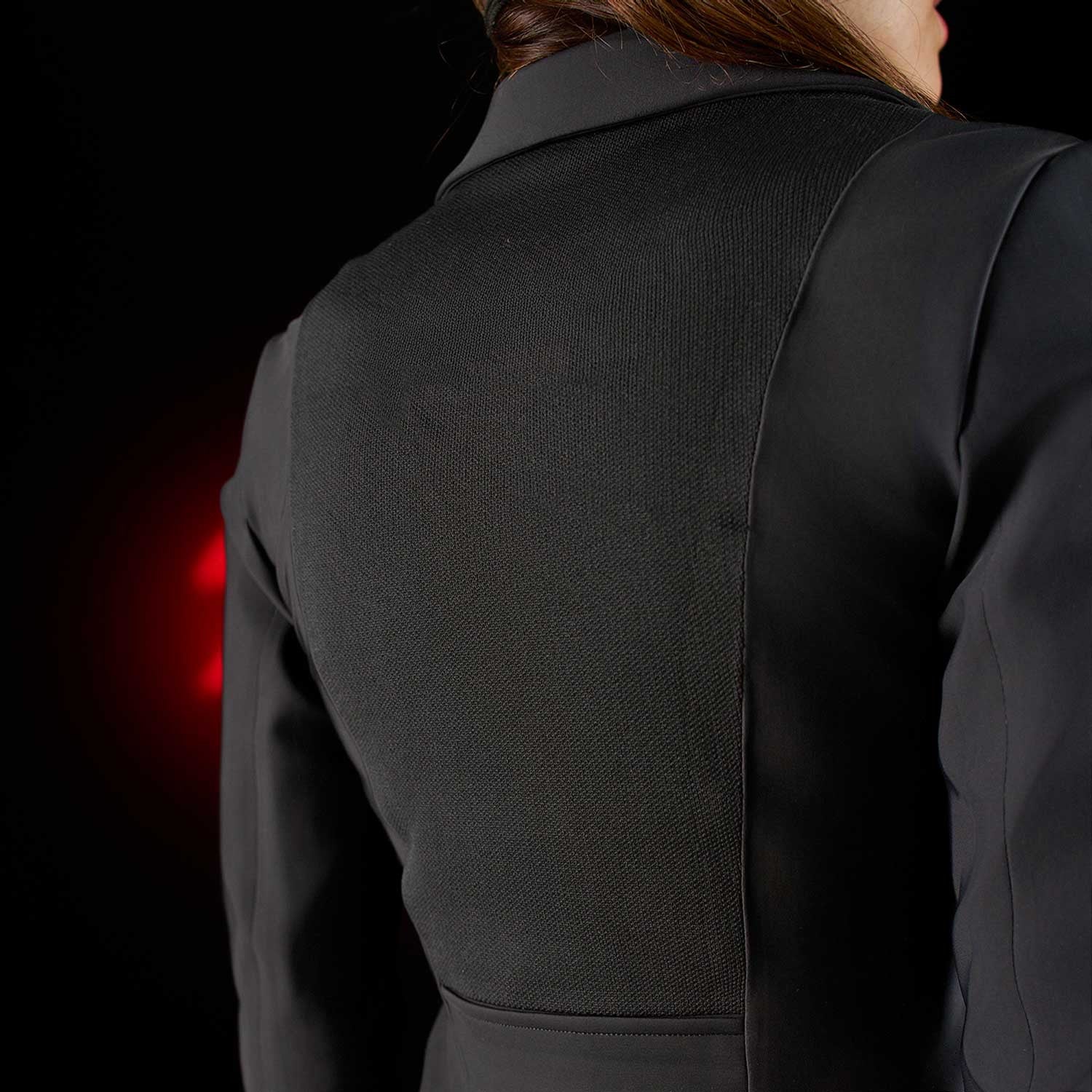 Equestro Ridertechnology women's competition jacket heat-sealed seams