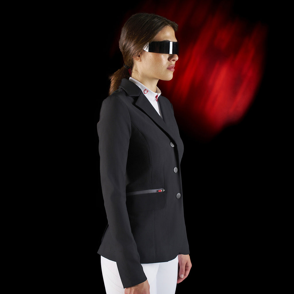 Equestro Ridertechnology women's competition jacket heat-sealed seams