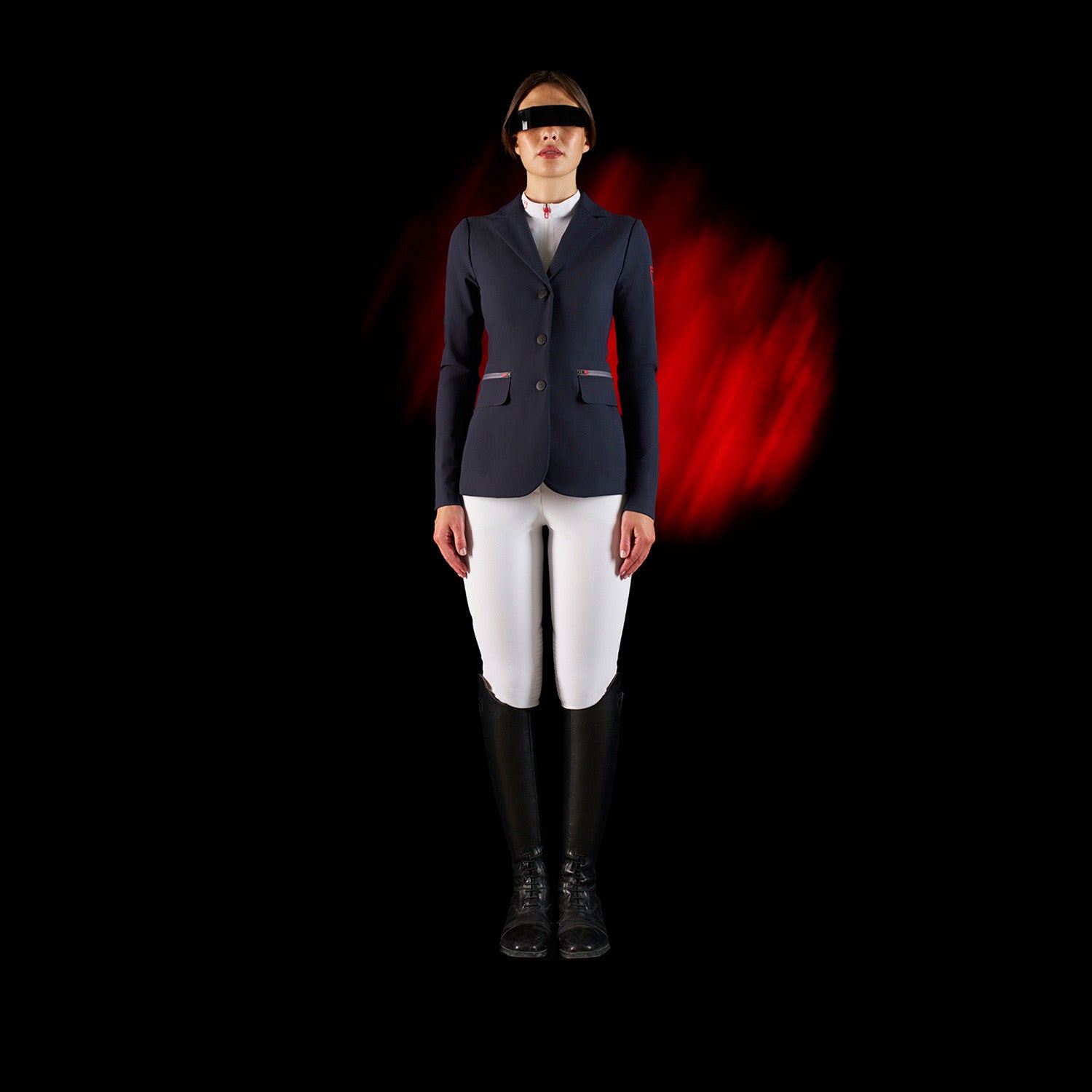 Equestro Ridertechnology women's competition jacket heat-sealed seams