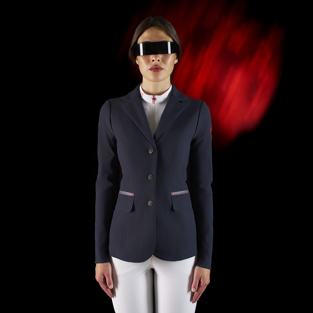 Equestro Ridertechnology women's competition jacket heat-sealed seams