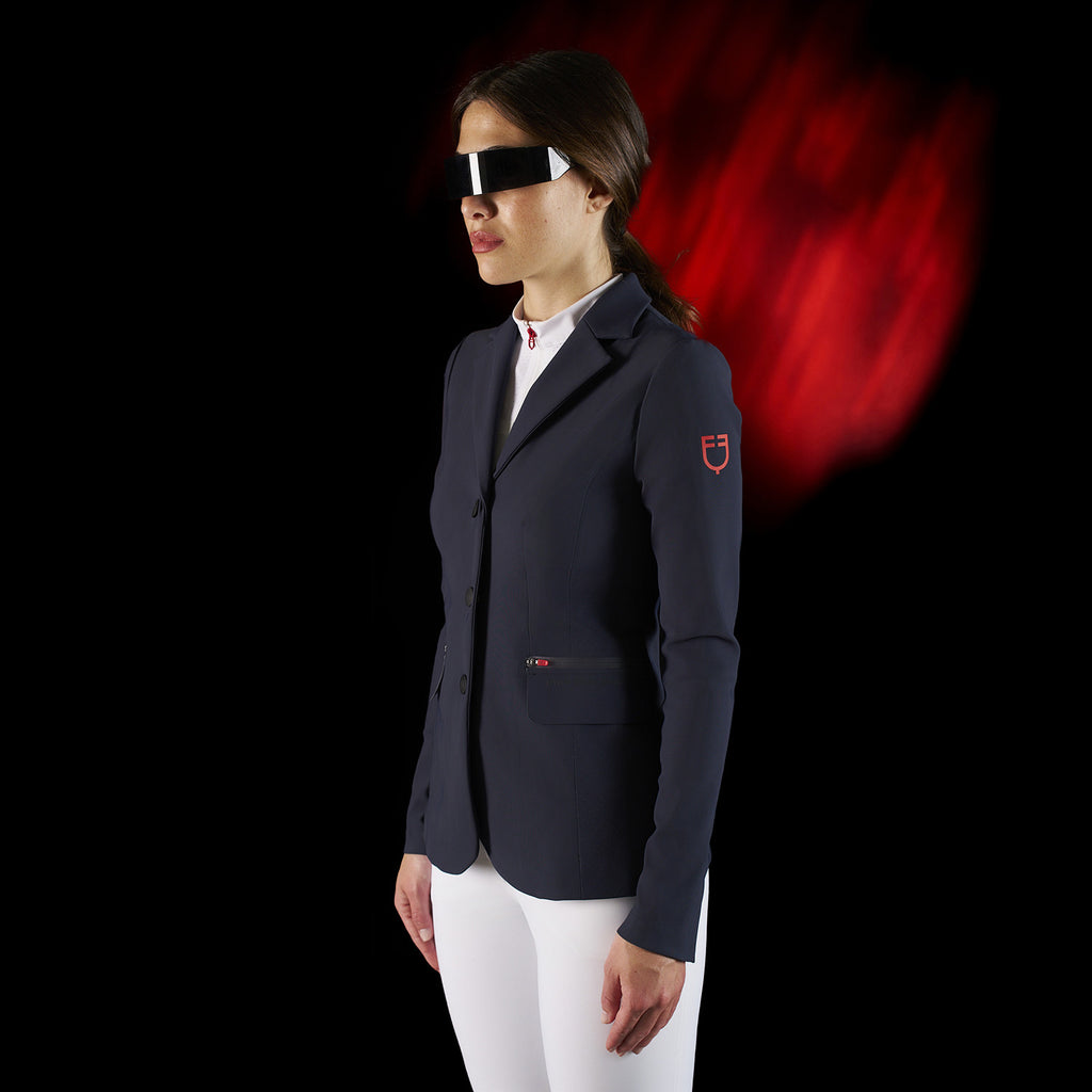 Equestro Ridertechnology women's competition jacket heat-sealed seams