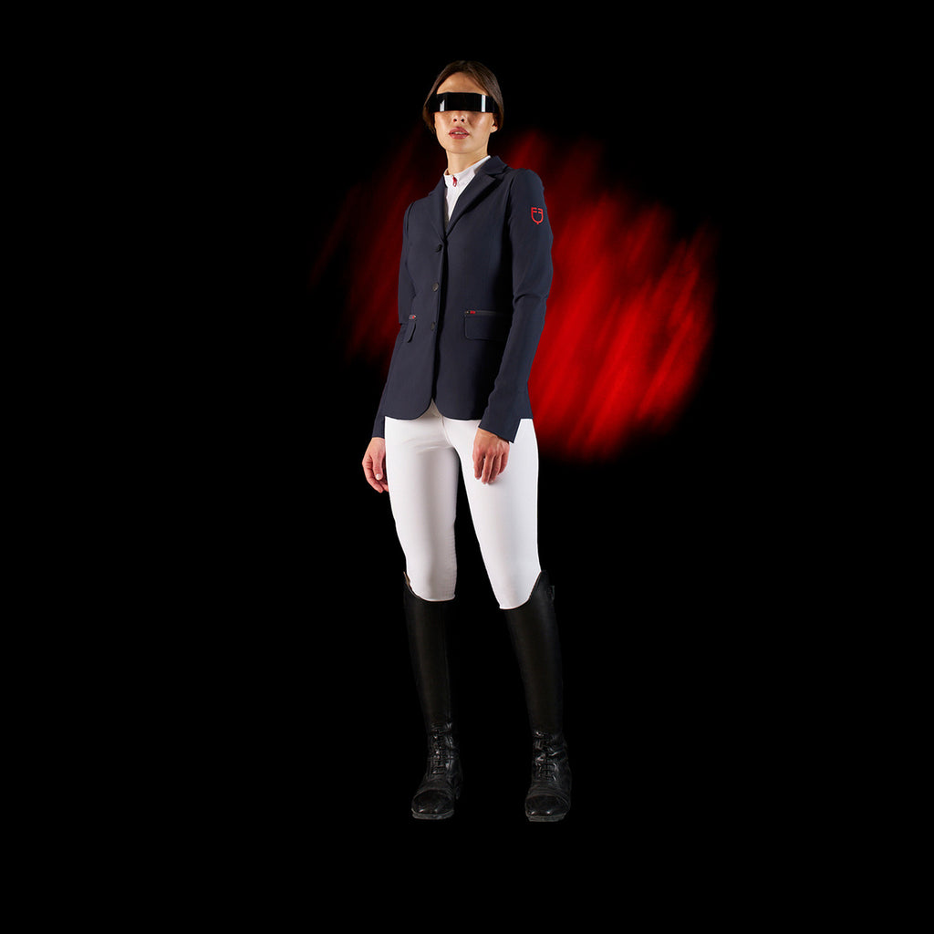 Equestro Ridertechnology women's competition jacket heat-sealed seams