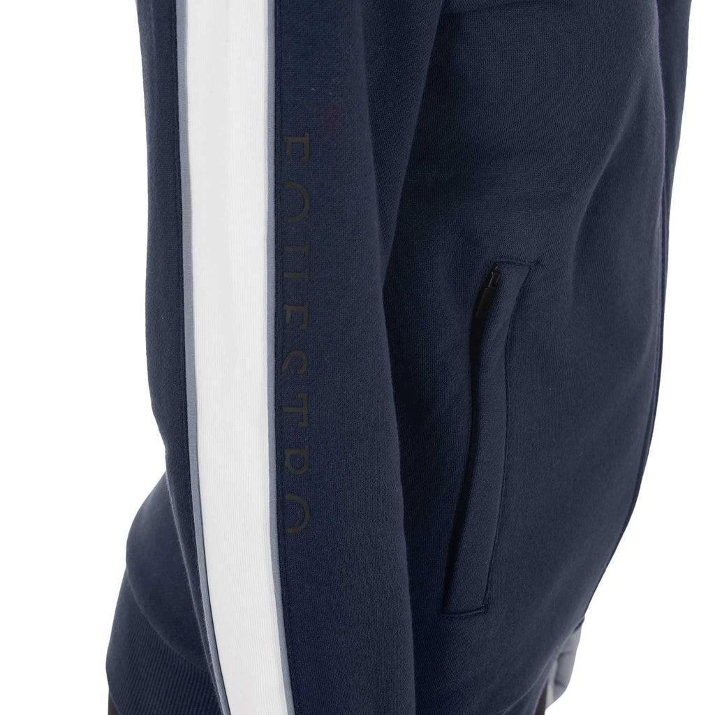 Women's hooded sweatshirt with front zip