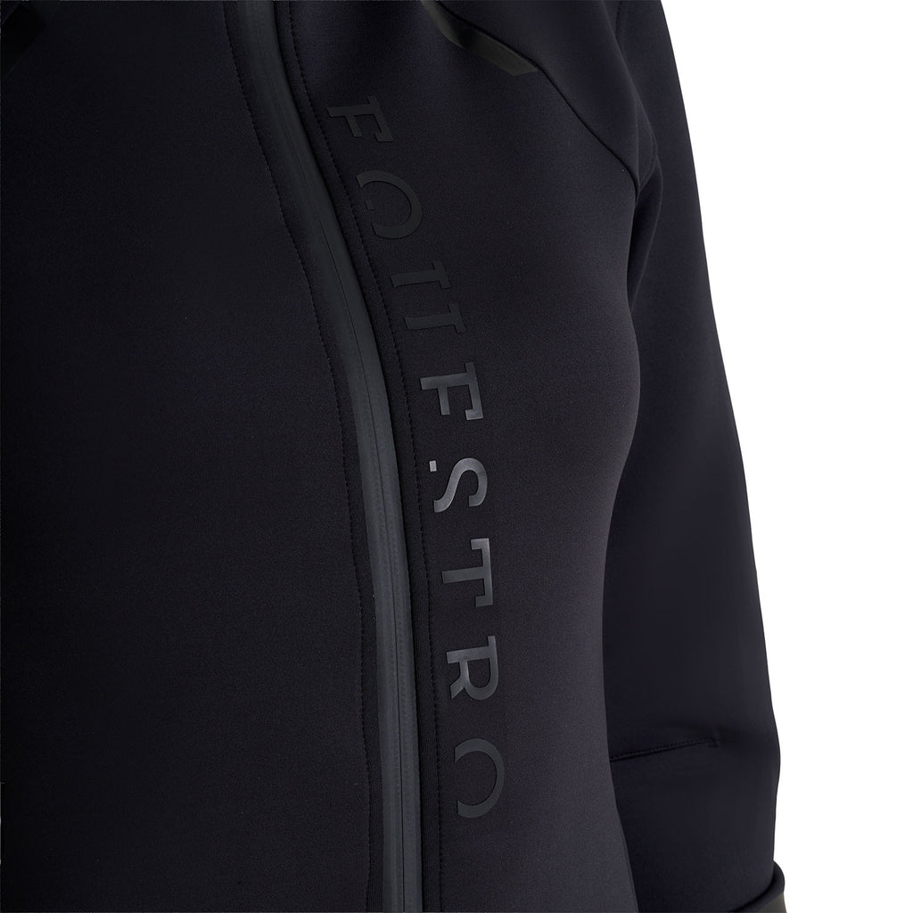 Women's technical sweatshirt in jersey with zip