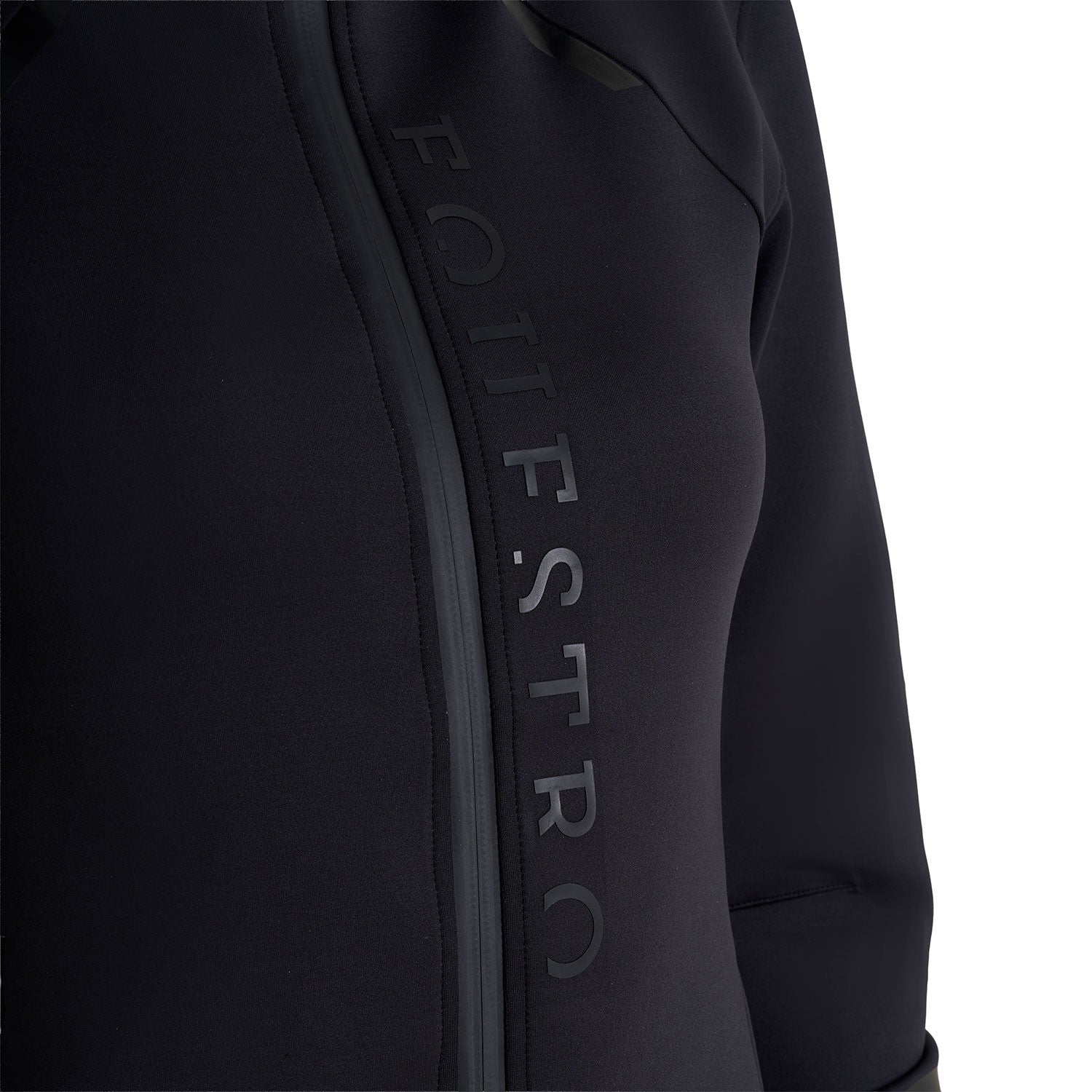 Women's technical sweatshirt in jersey with zip