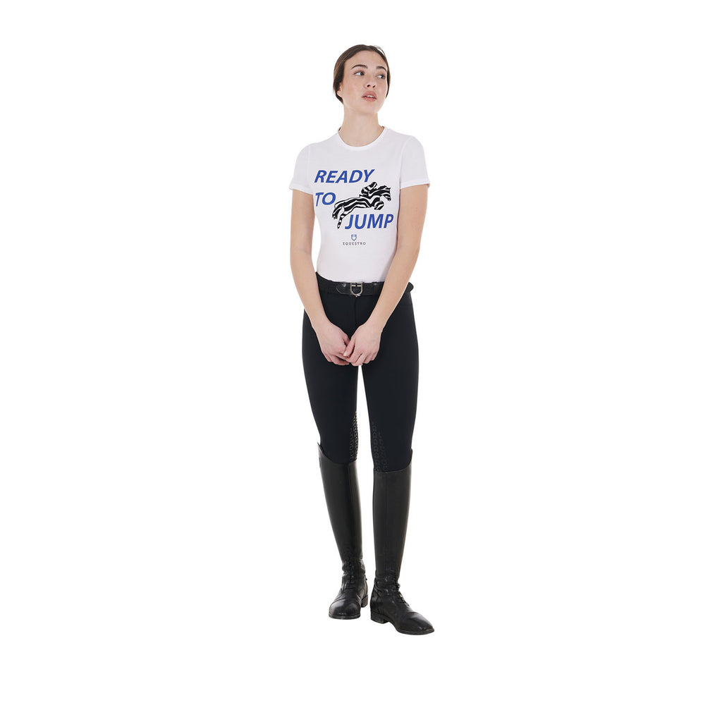 Women's Ready to Jump cotton T-shirt