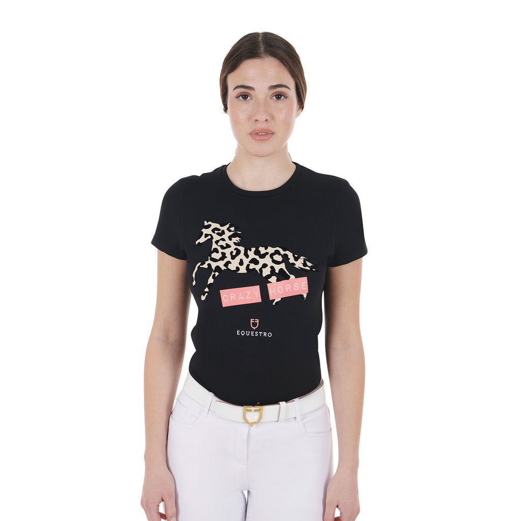 Women's Crazy Horse cotton T-shirt