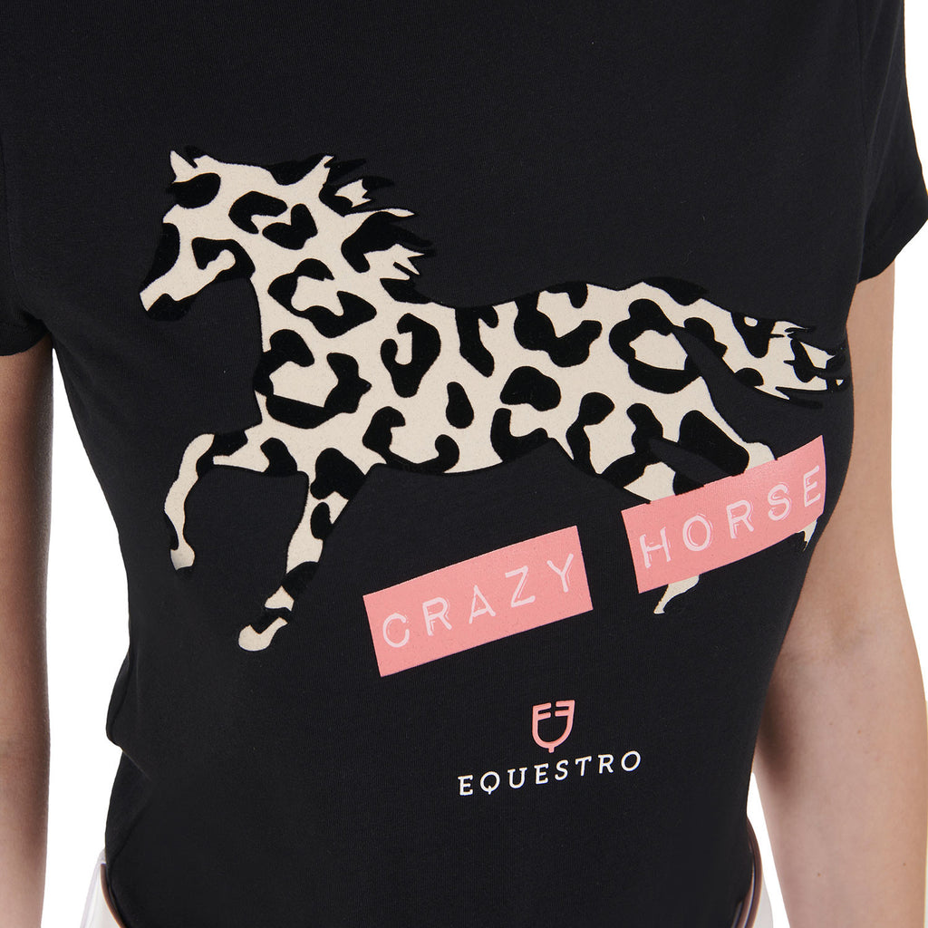 Women's Crazy Horse cotton T-shirt