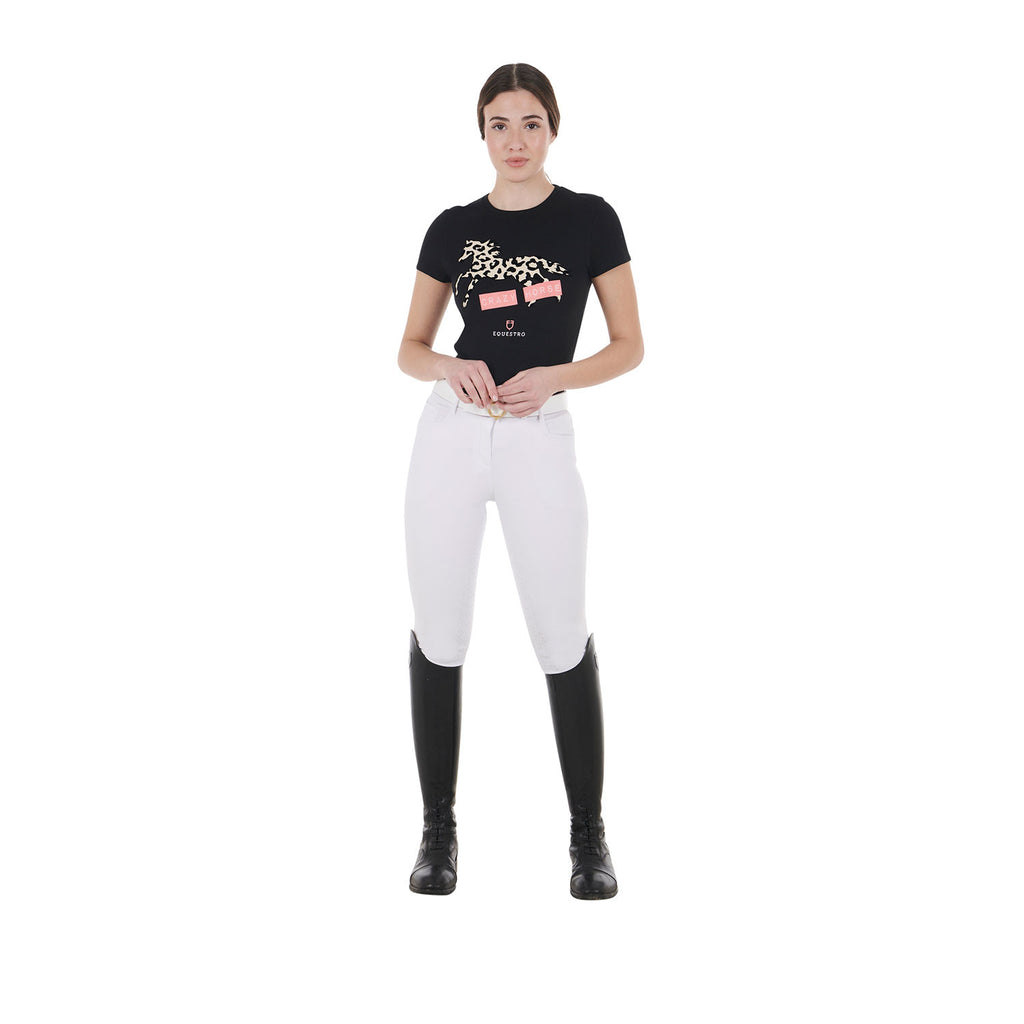Women's Crazy Horse cotton T-shirt