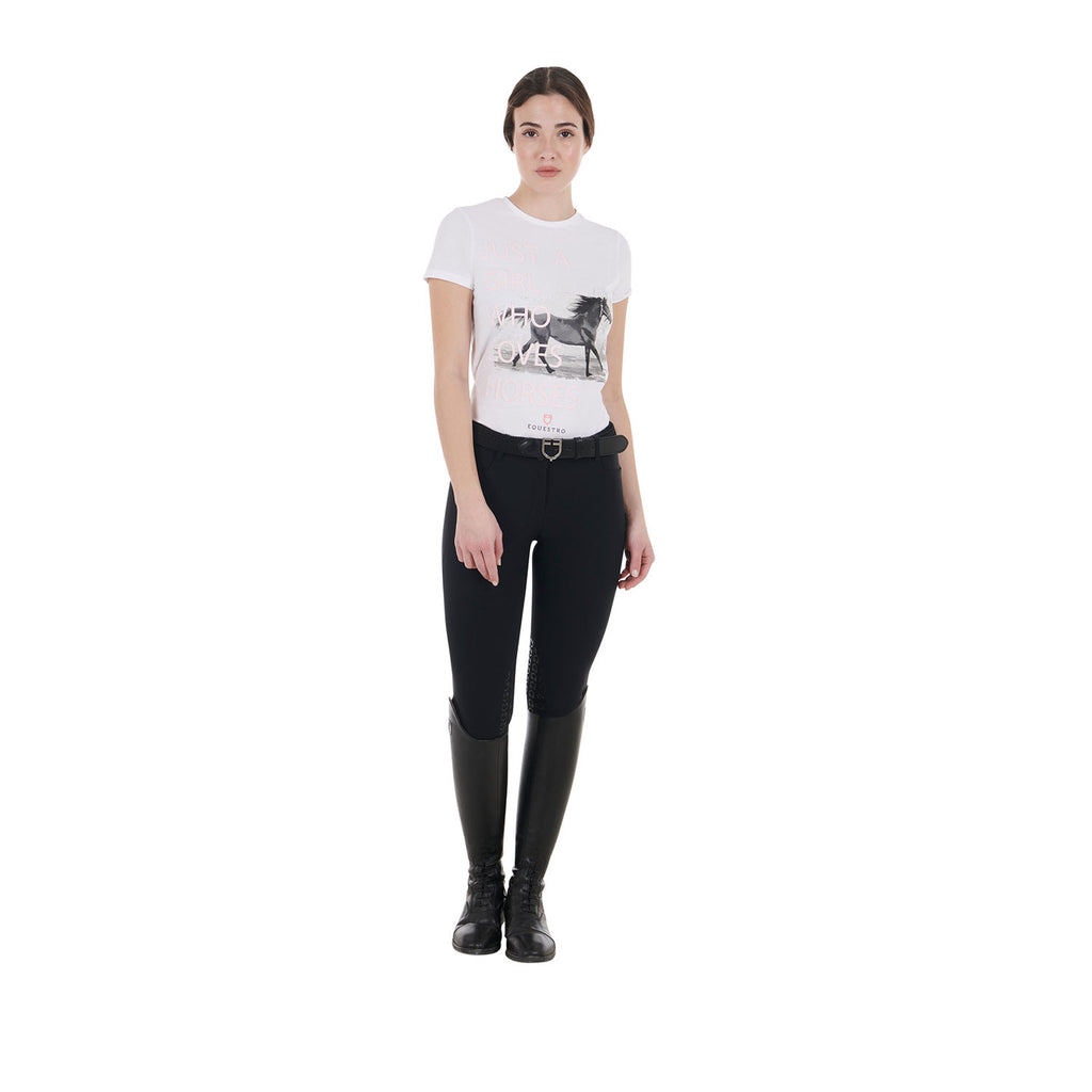 Women's Horse Lover cotton T-shirt