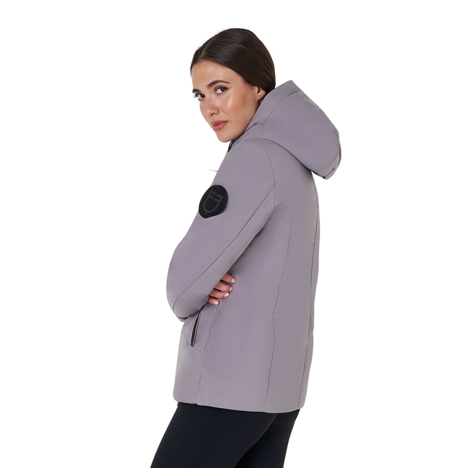 Down jacket water and wind repellent