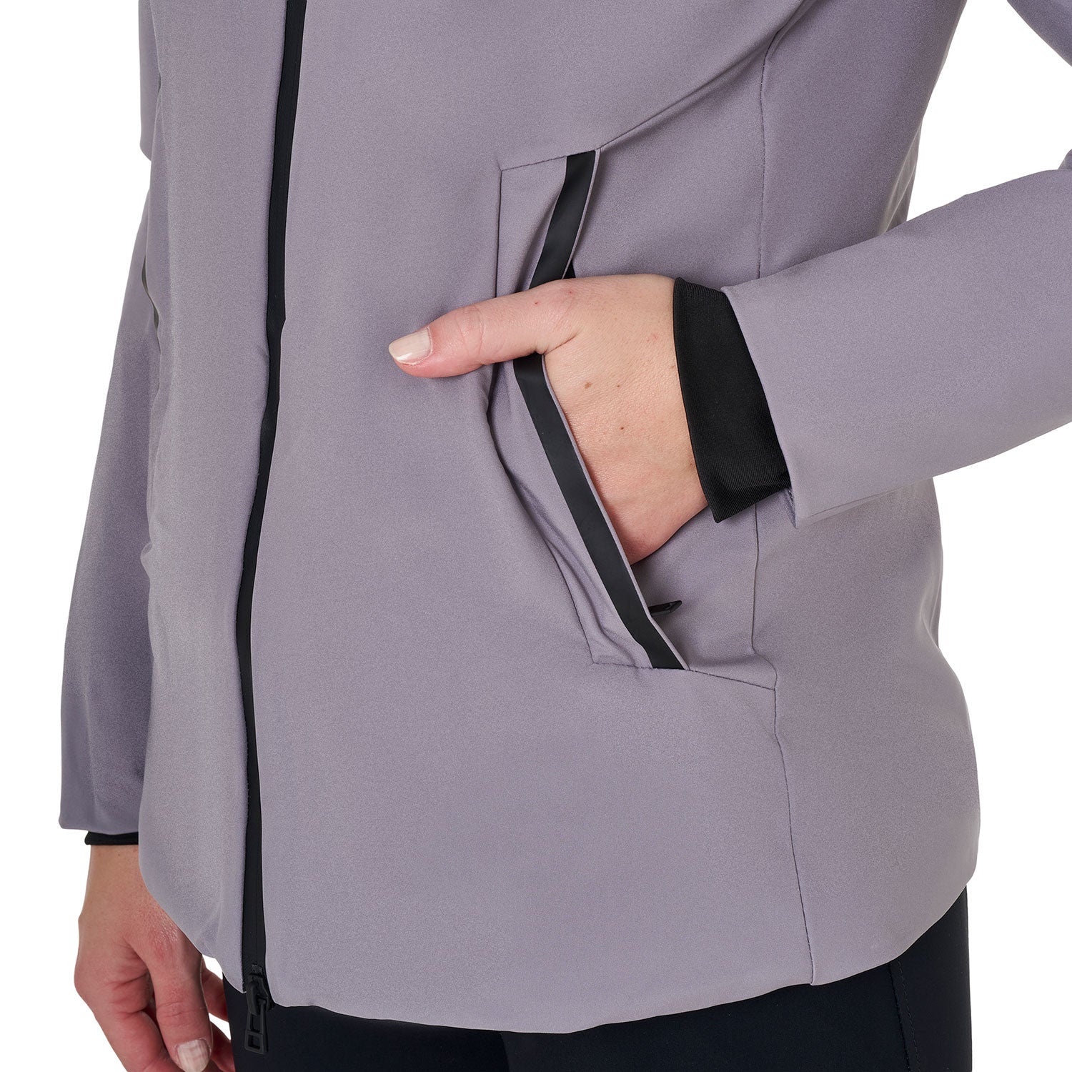 Down jacket water and wind repellent