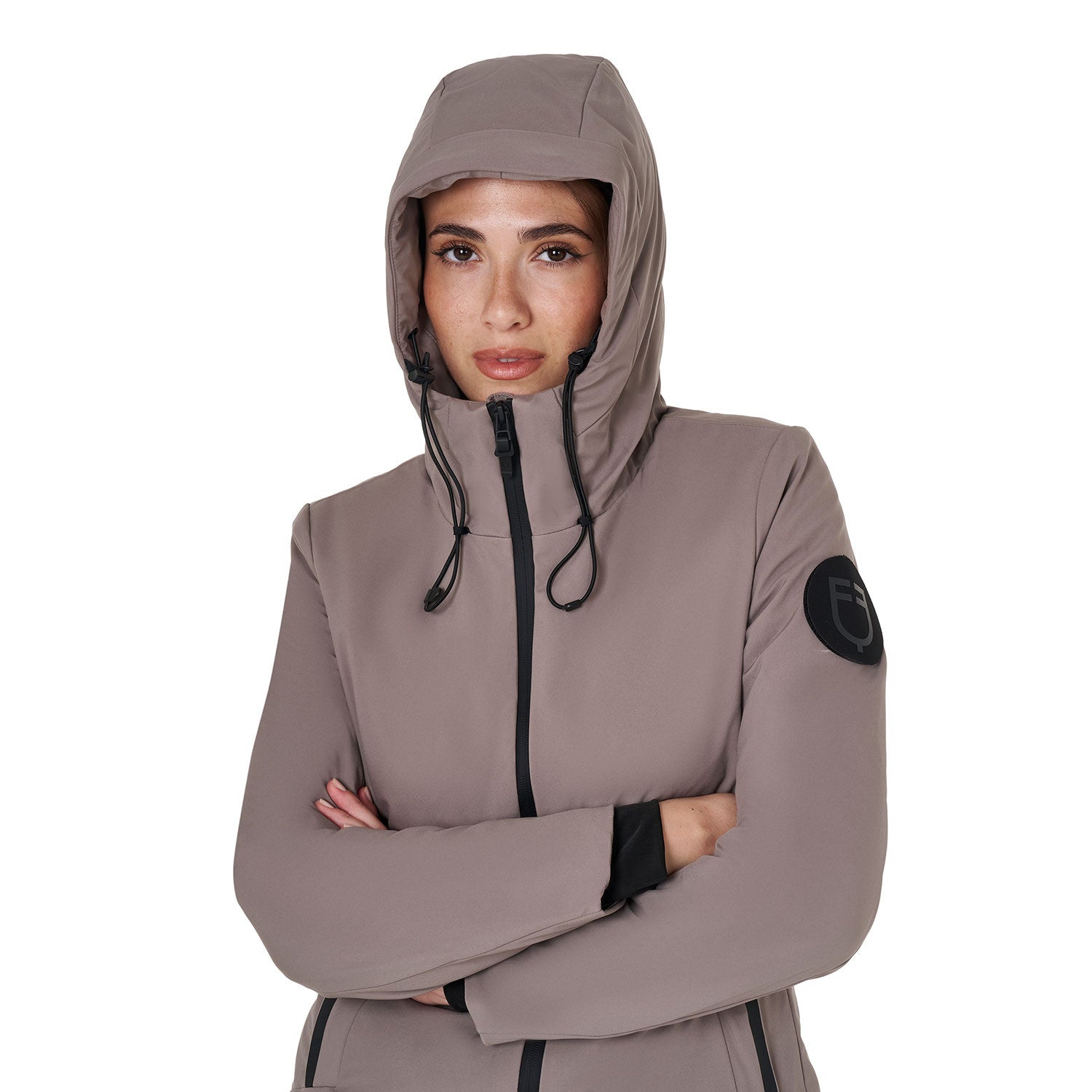 Down jacket water and wind repellent