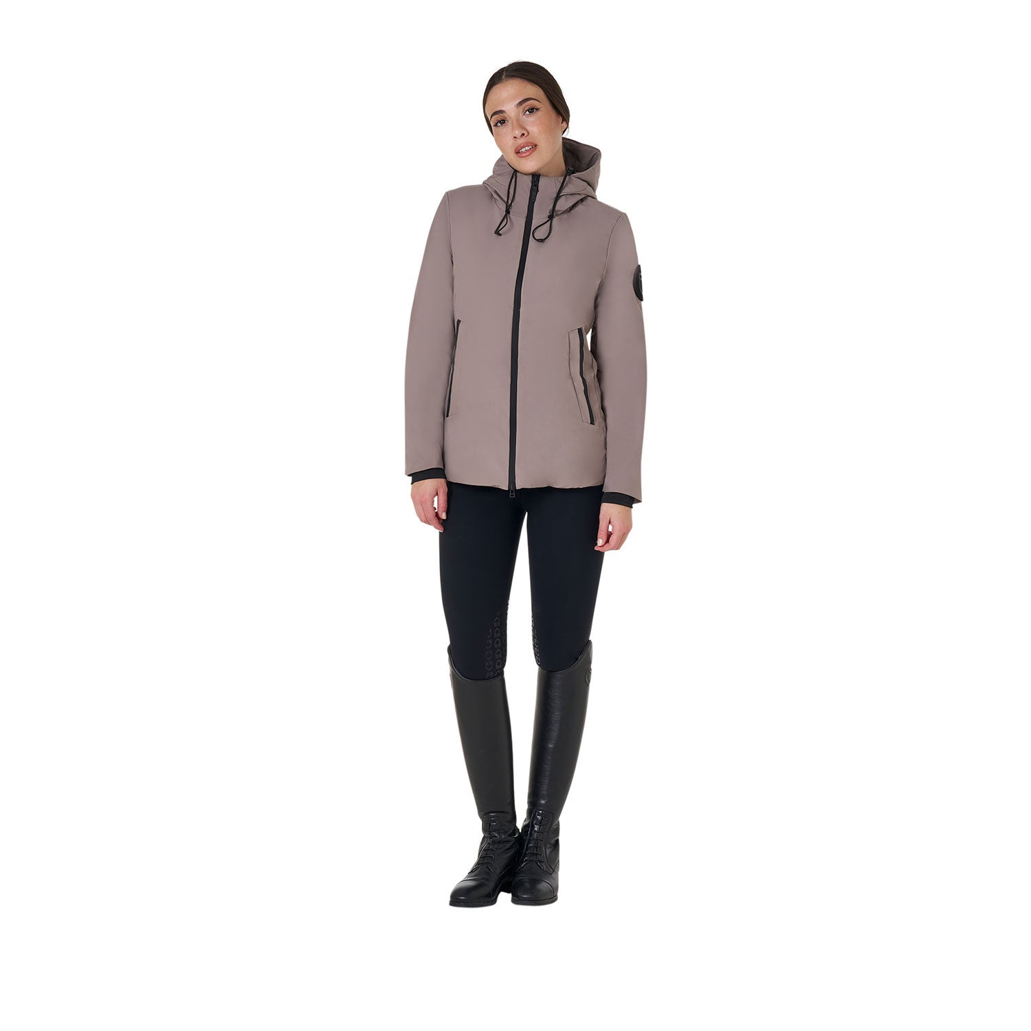 Down jacket water and wind repellent