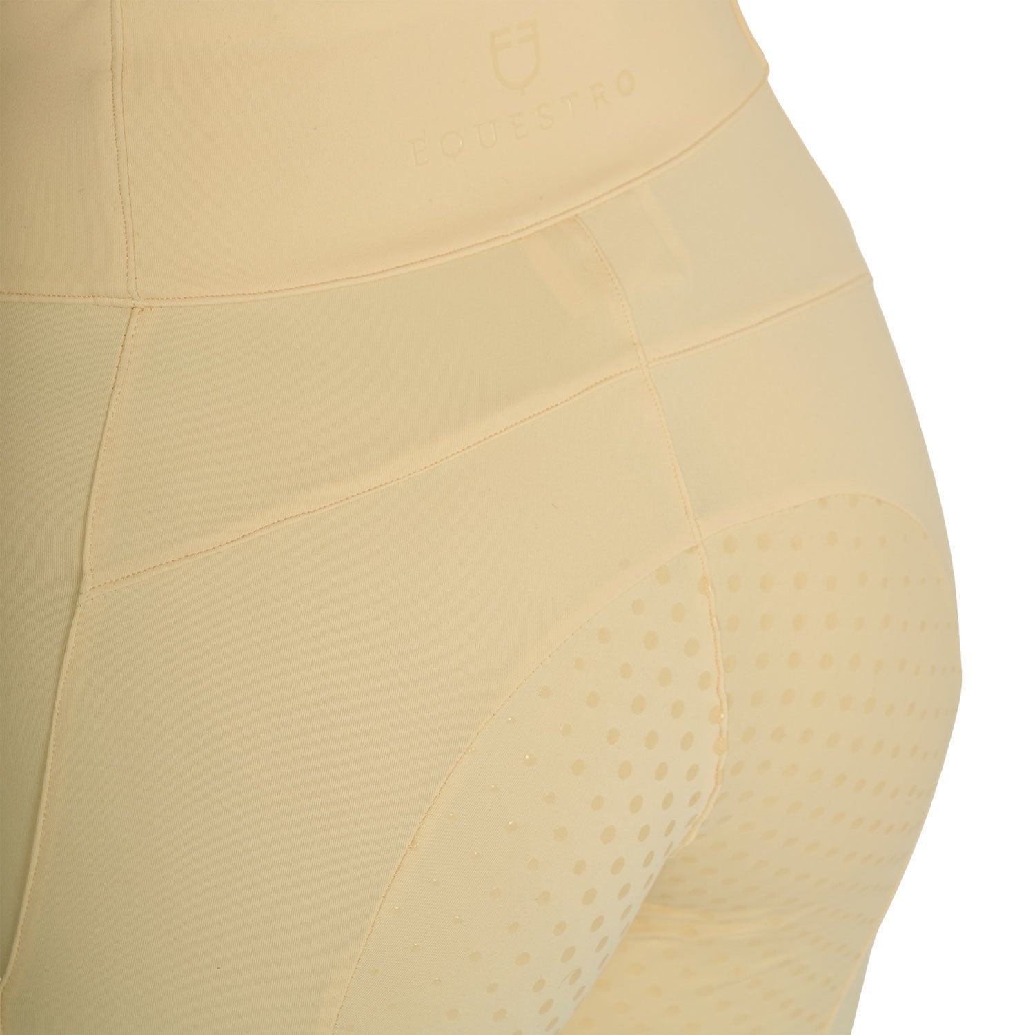 Women's full grip leggings with perforated inserts