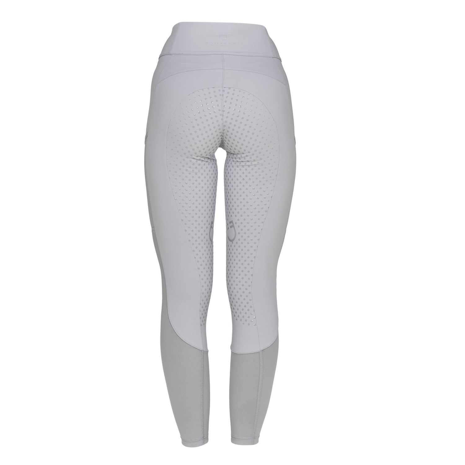 Women's full grip leggings with perforated inserts