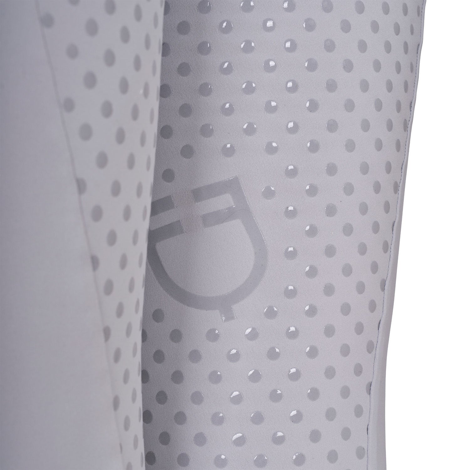 Women's full grip leggings with perforated inserts