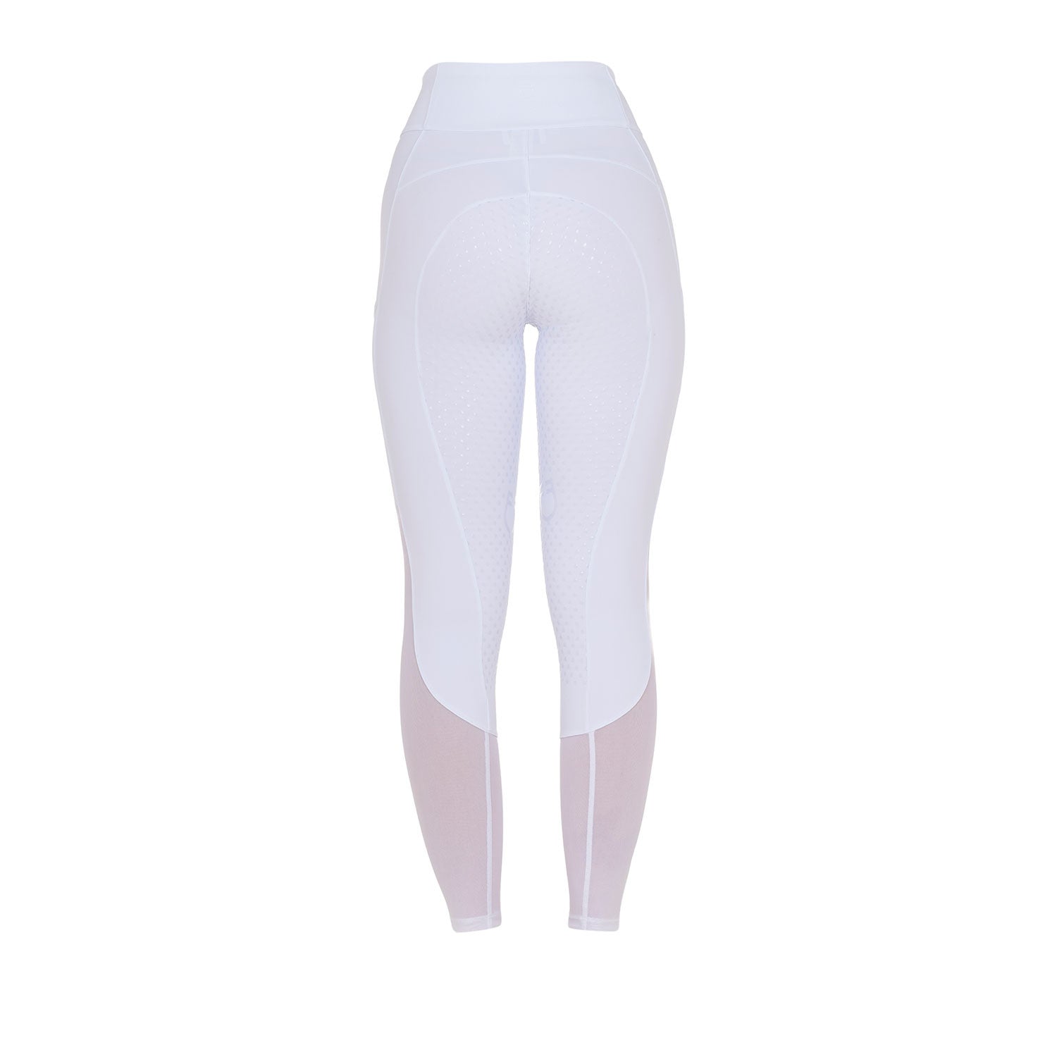 Women's full grip leggings with perforated inserts
