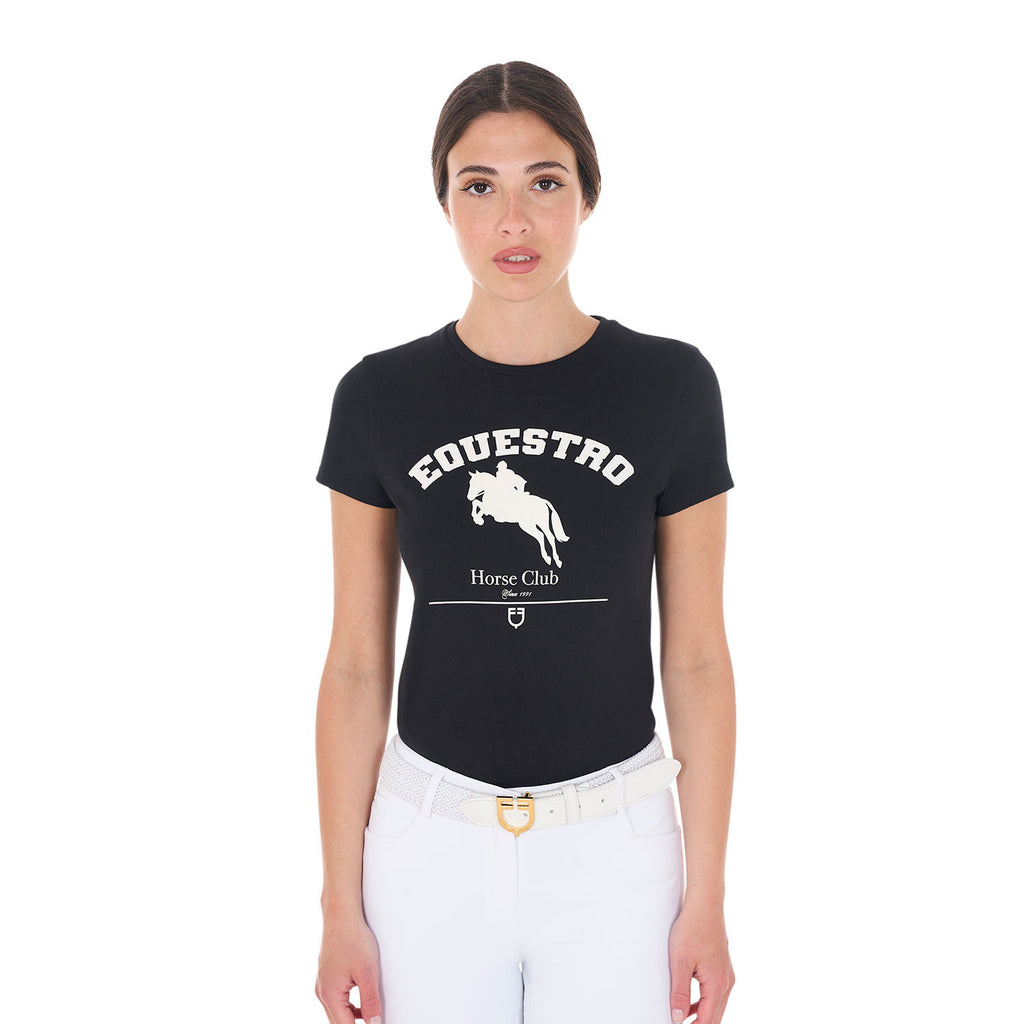 Women's Jumping Horse Club cotton T-shirt