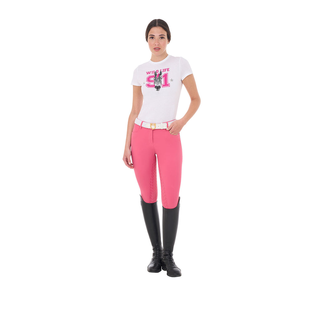 Women's Wild Life cotton T-shirt with print