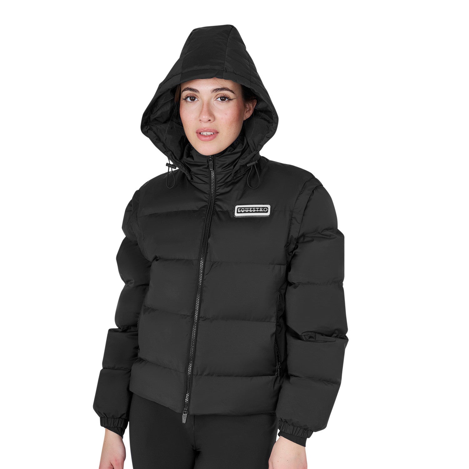 Women's 3-in-1 down jacket with detachable inserts