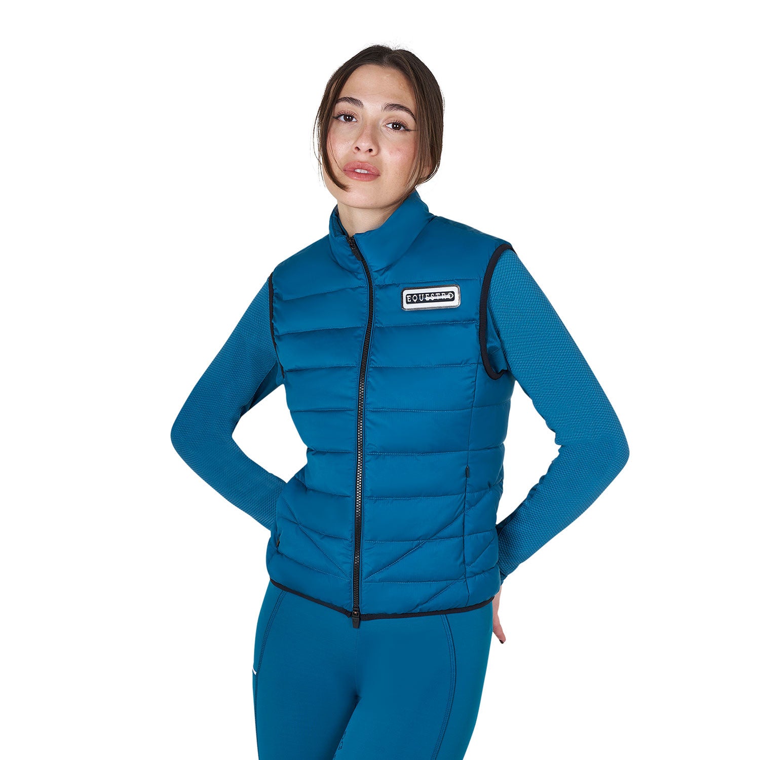 Equestro Women's nylon vest