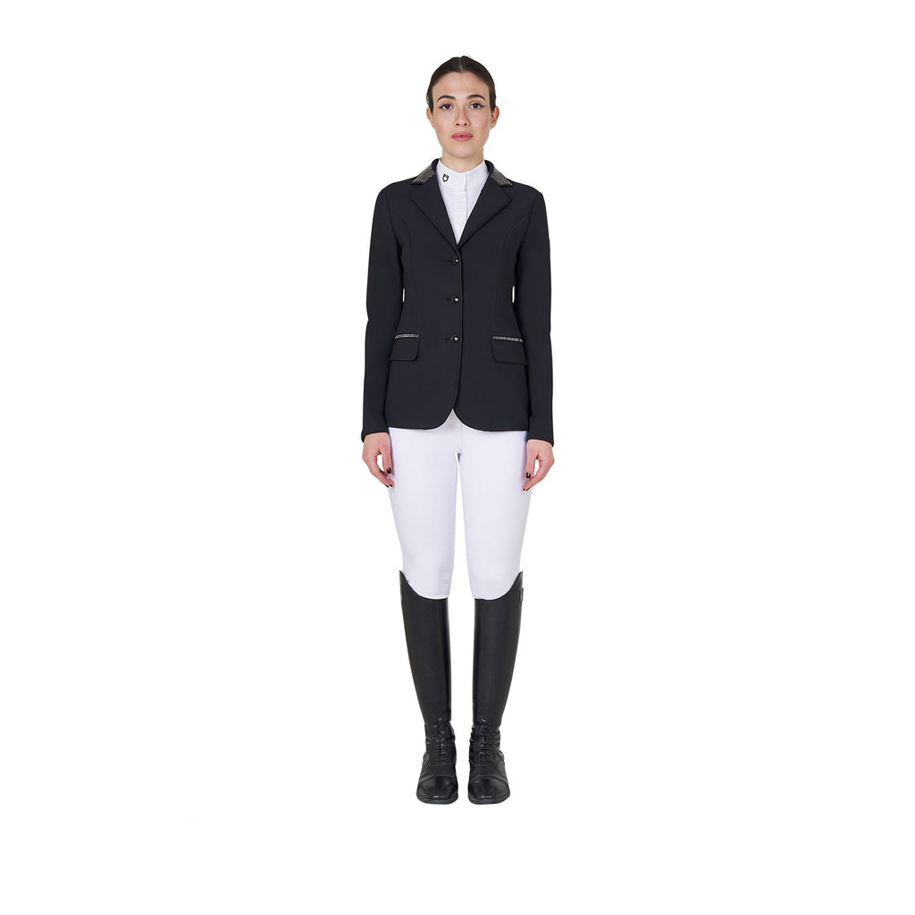 Women's competition jacket with rhinestones